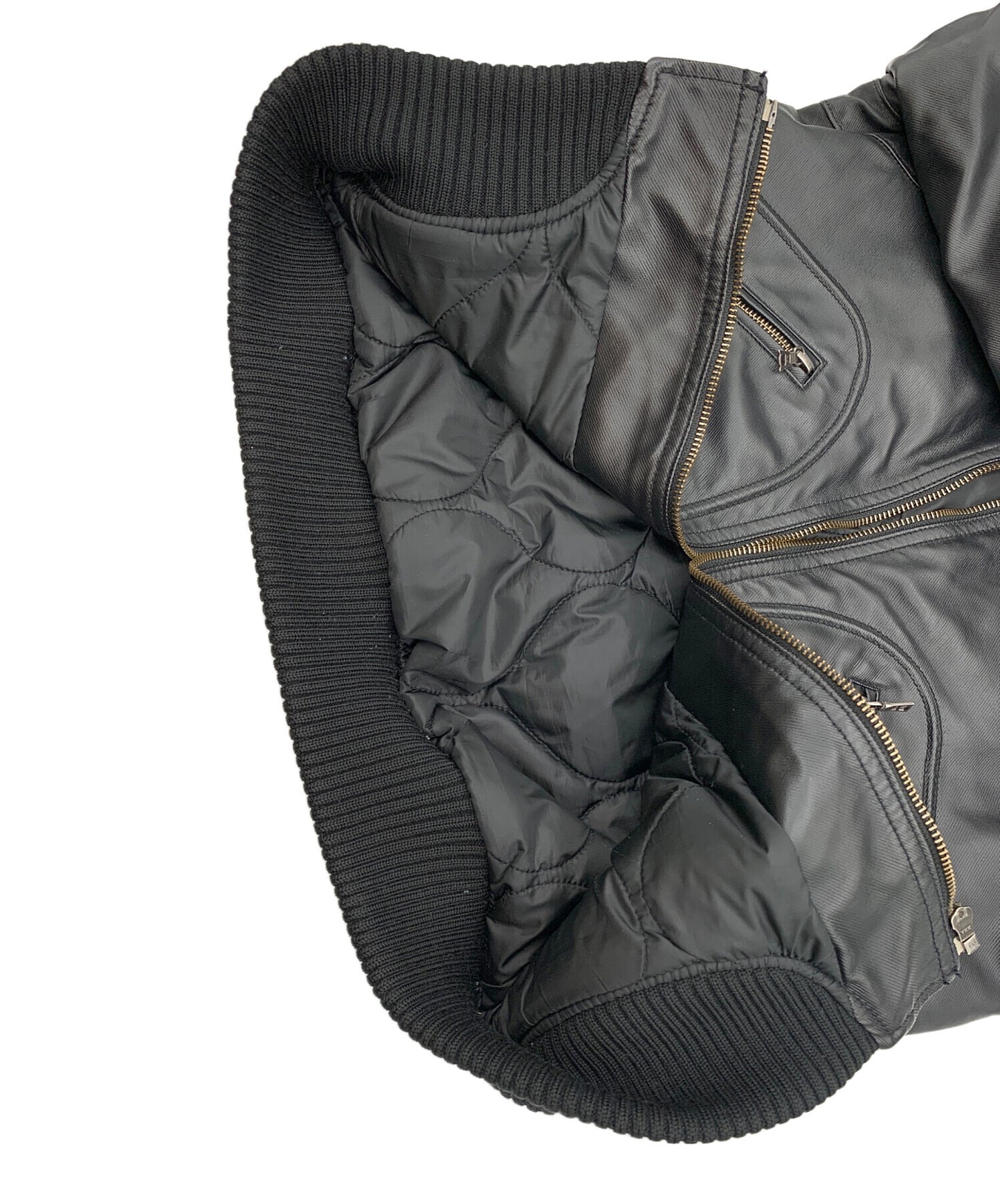 [Pre-owned] Hysteric Glamour PrimaLoft Newly Raised Twill Zip-Up Rib Blouson 0224AB04