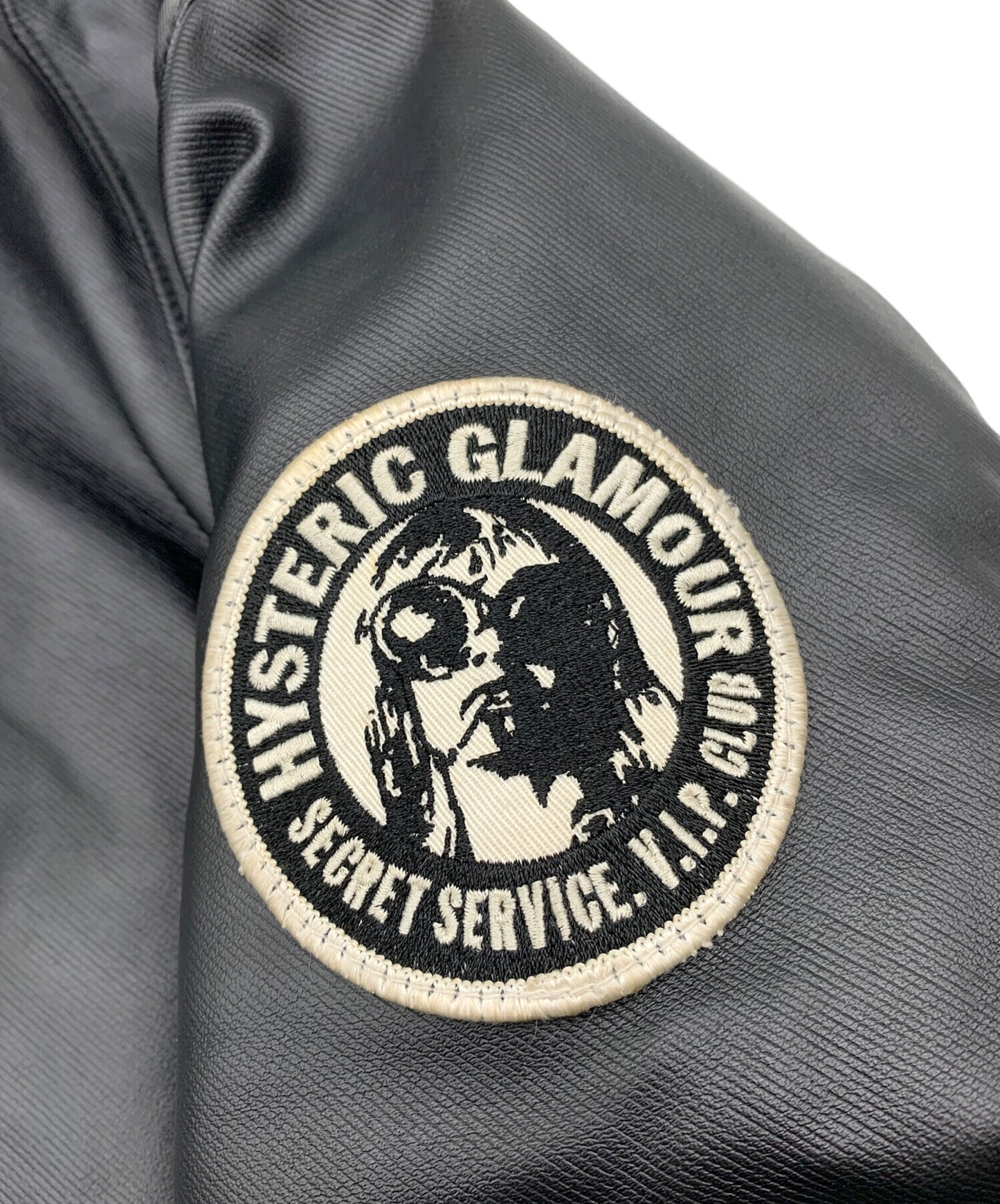 [Pre-owned] Hysteric Glamour PrimaLoft Newly Raised Twill Zip-Up Rib Blouson 0224AB04