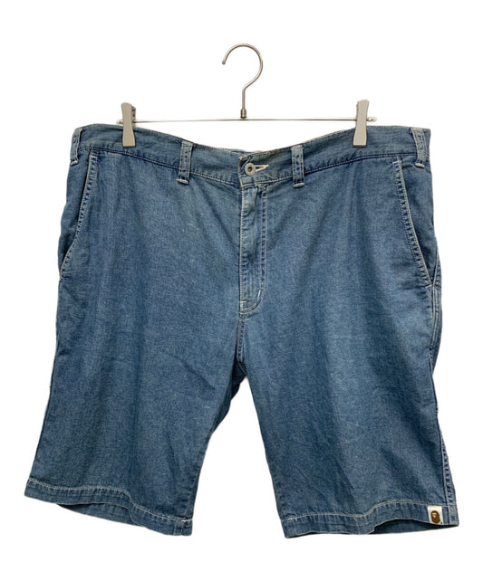 [Pre-owned] A BATHING APE denim shorts