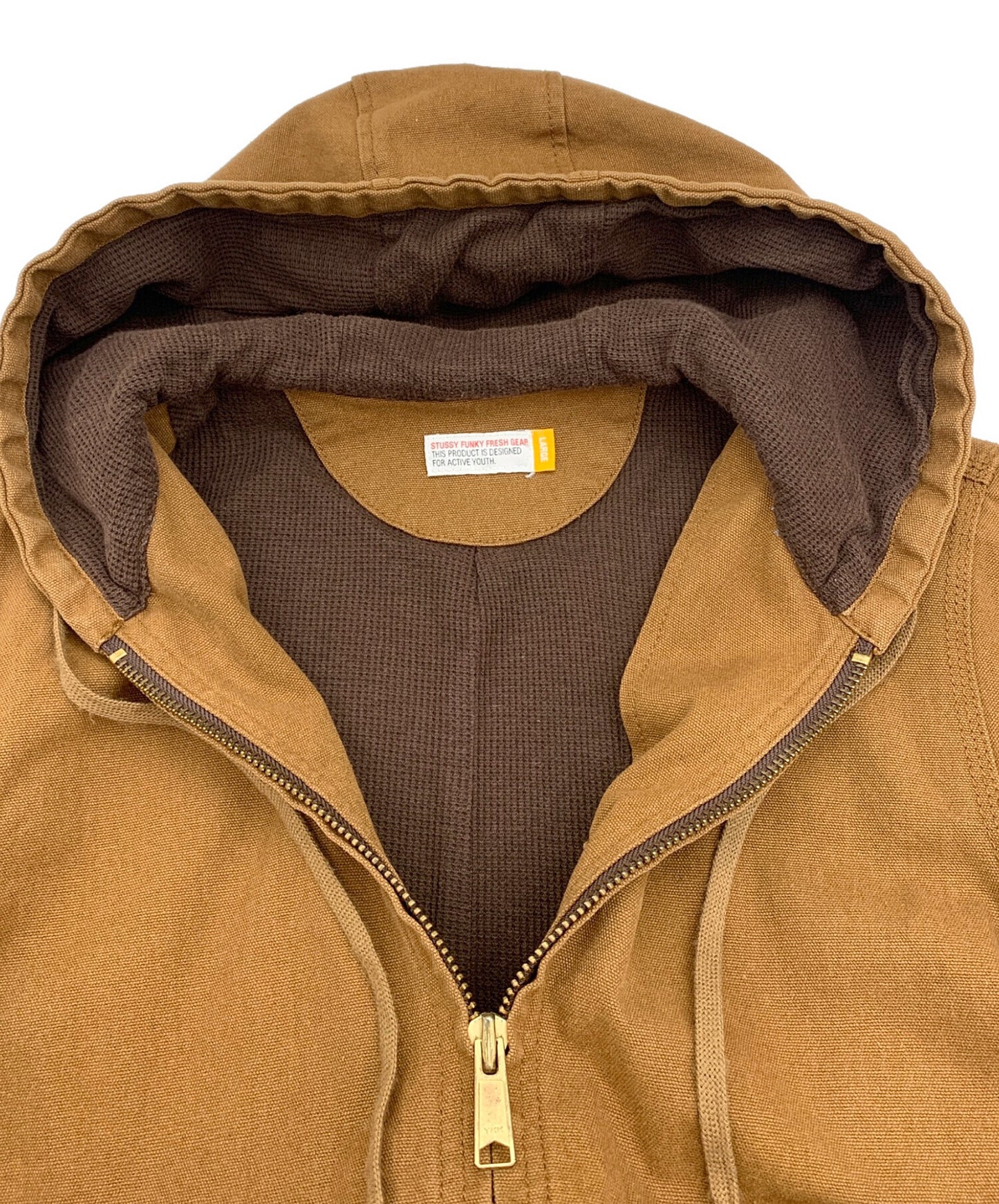 [Pre-owned] stussy FUNKY FRESH GEAR DUCK WORK JACKET