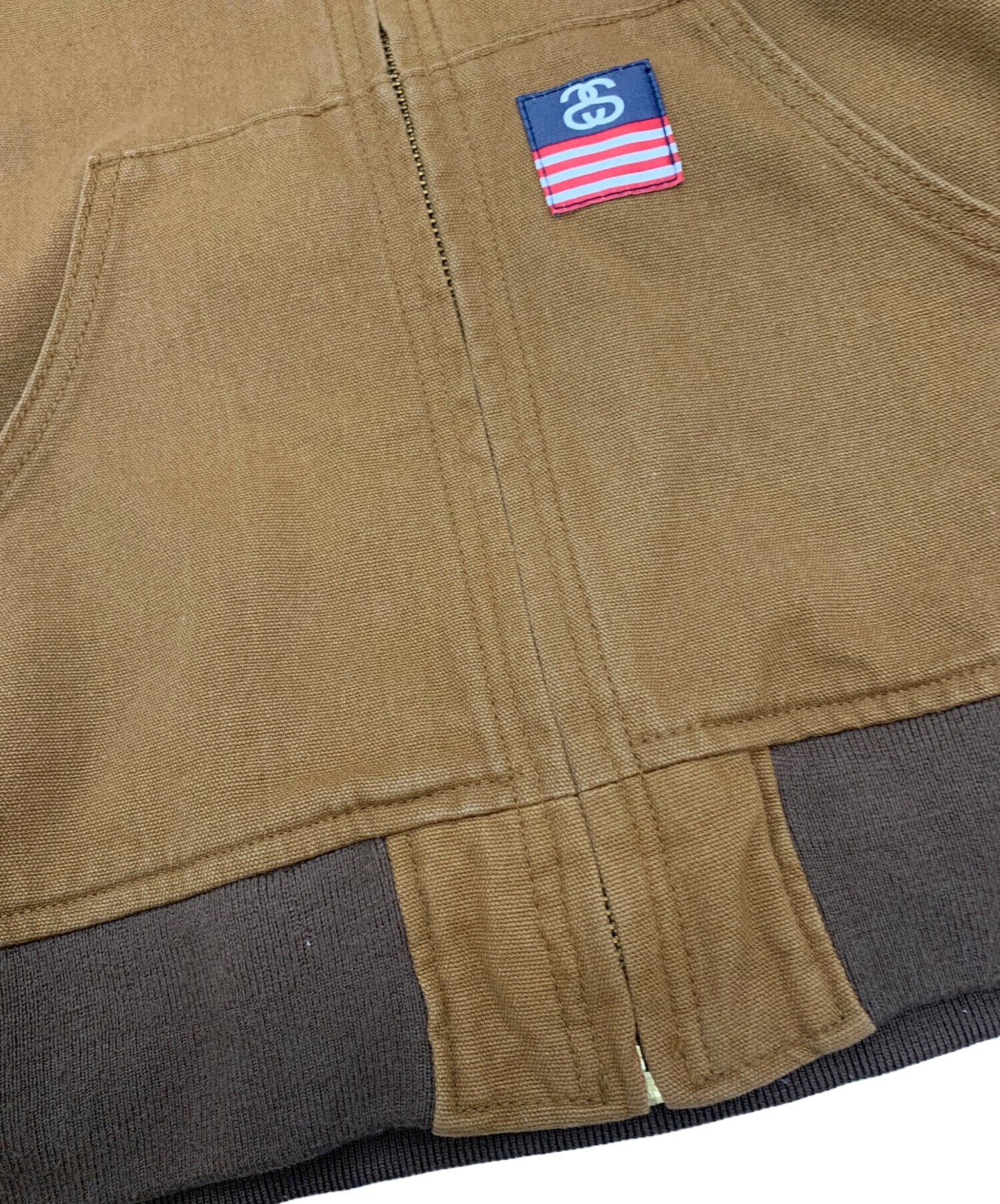 [Pre-owned] stussy FUNKY FRESH GEAR DUCK WORK JACKET