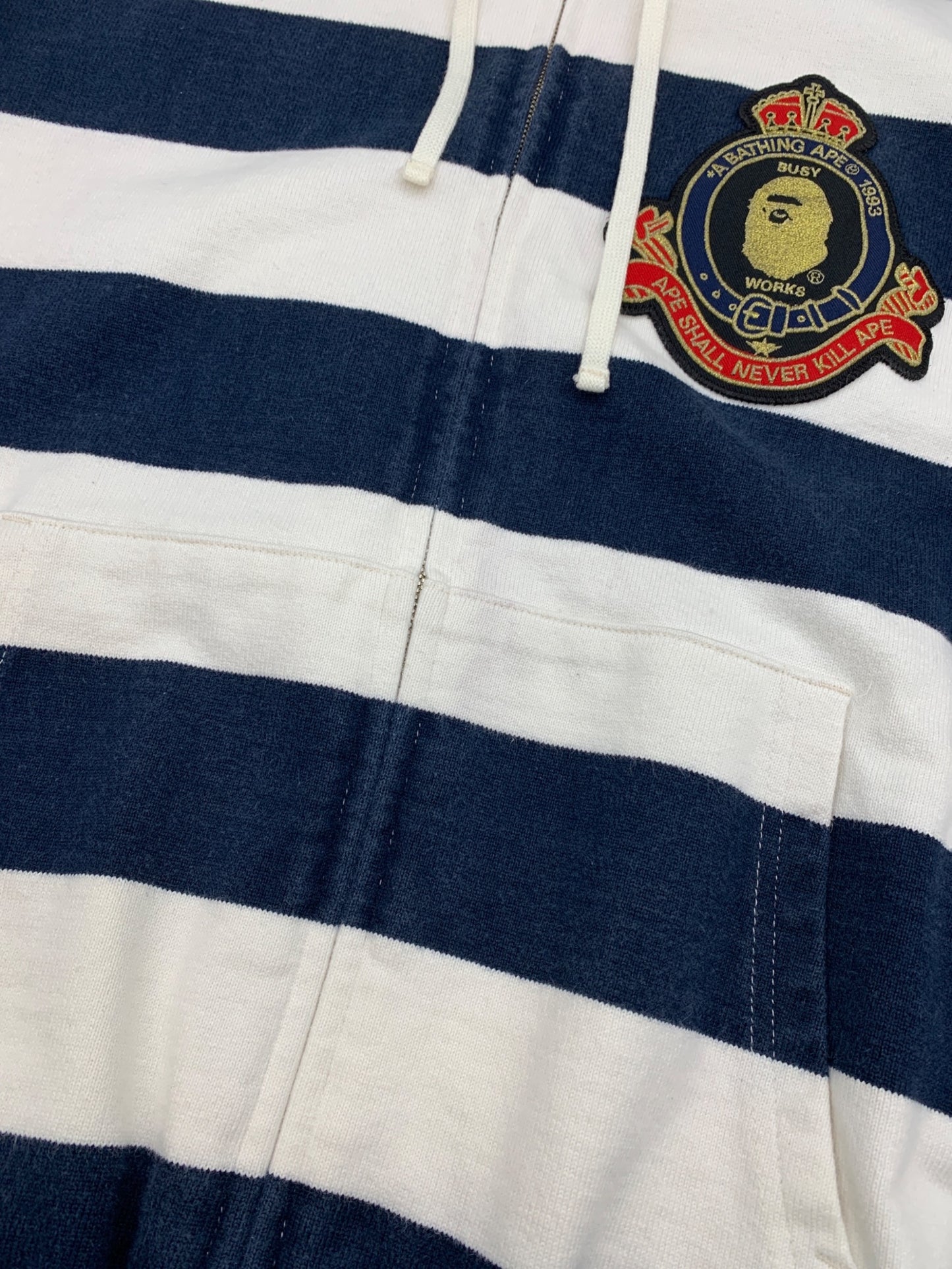 [Pre-owned] A BATHING APE zip hoodie