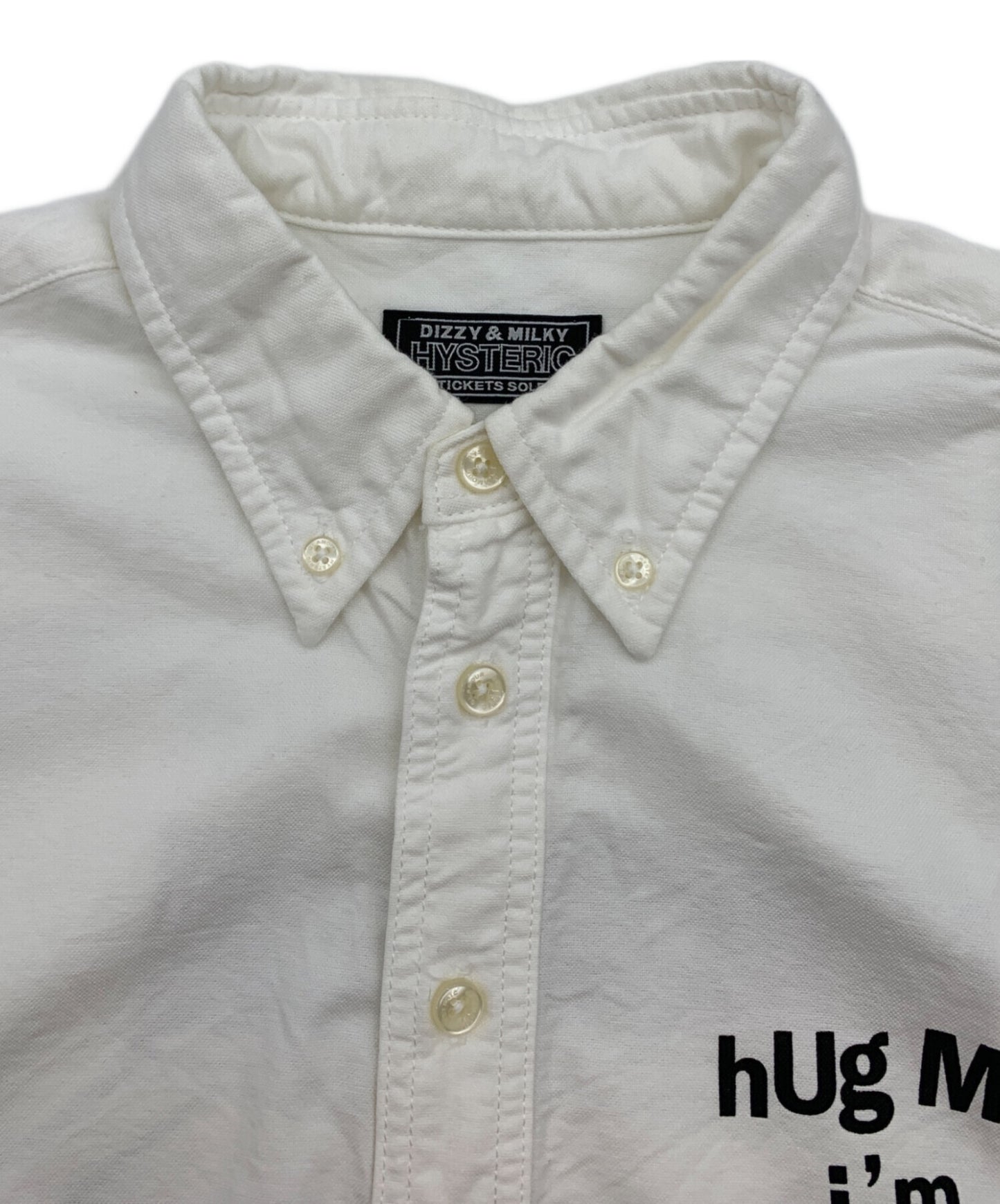 [Pre-owned] Hysteric Glamour Pullover Button-Down Shirt 02241AH09