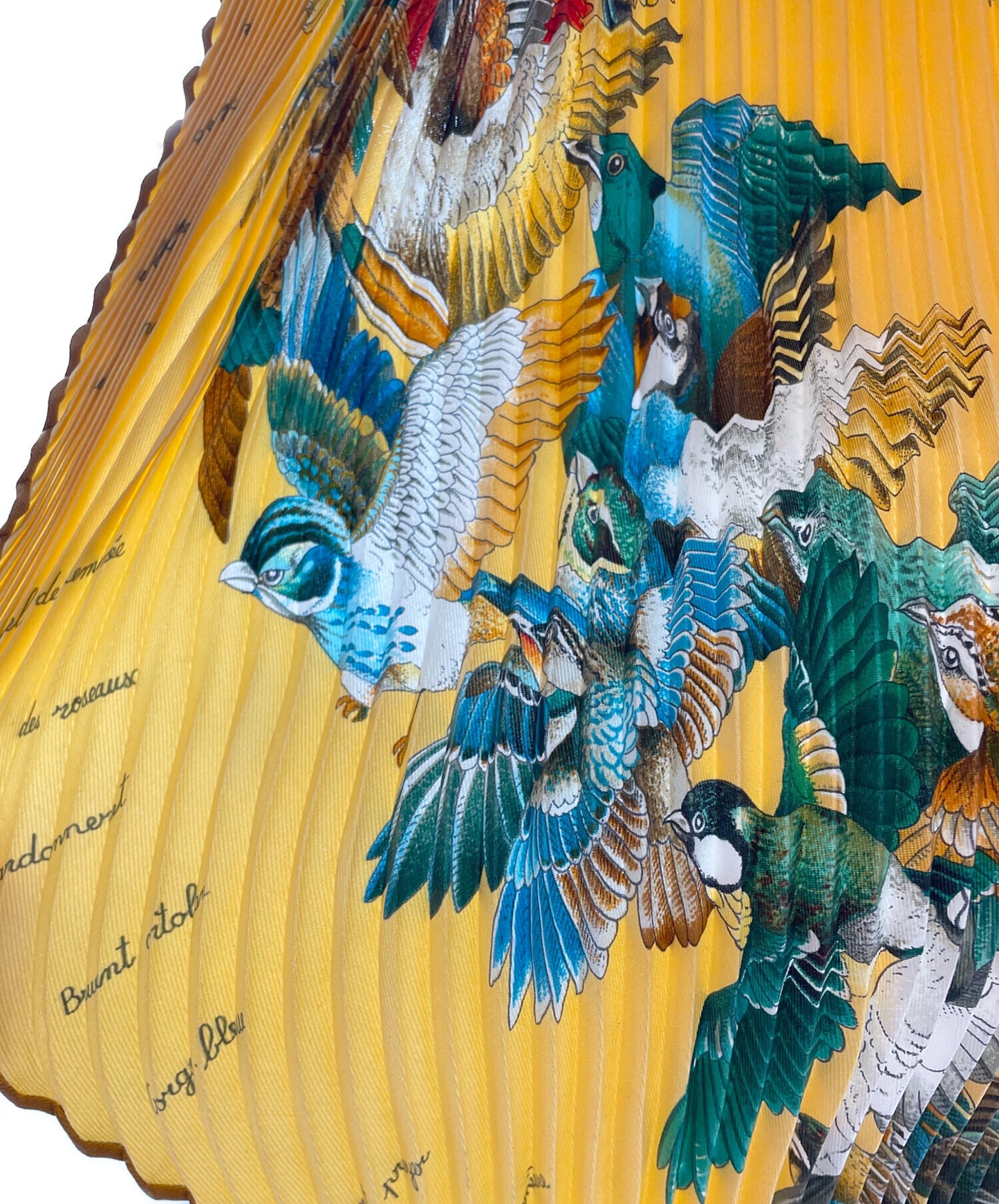 [Pre-owned] HERMES pleated scarf