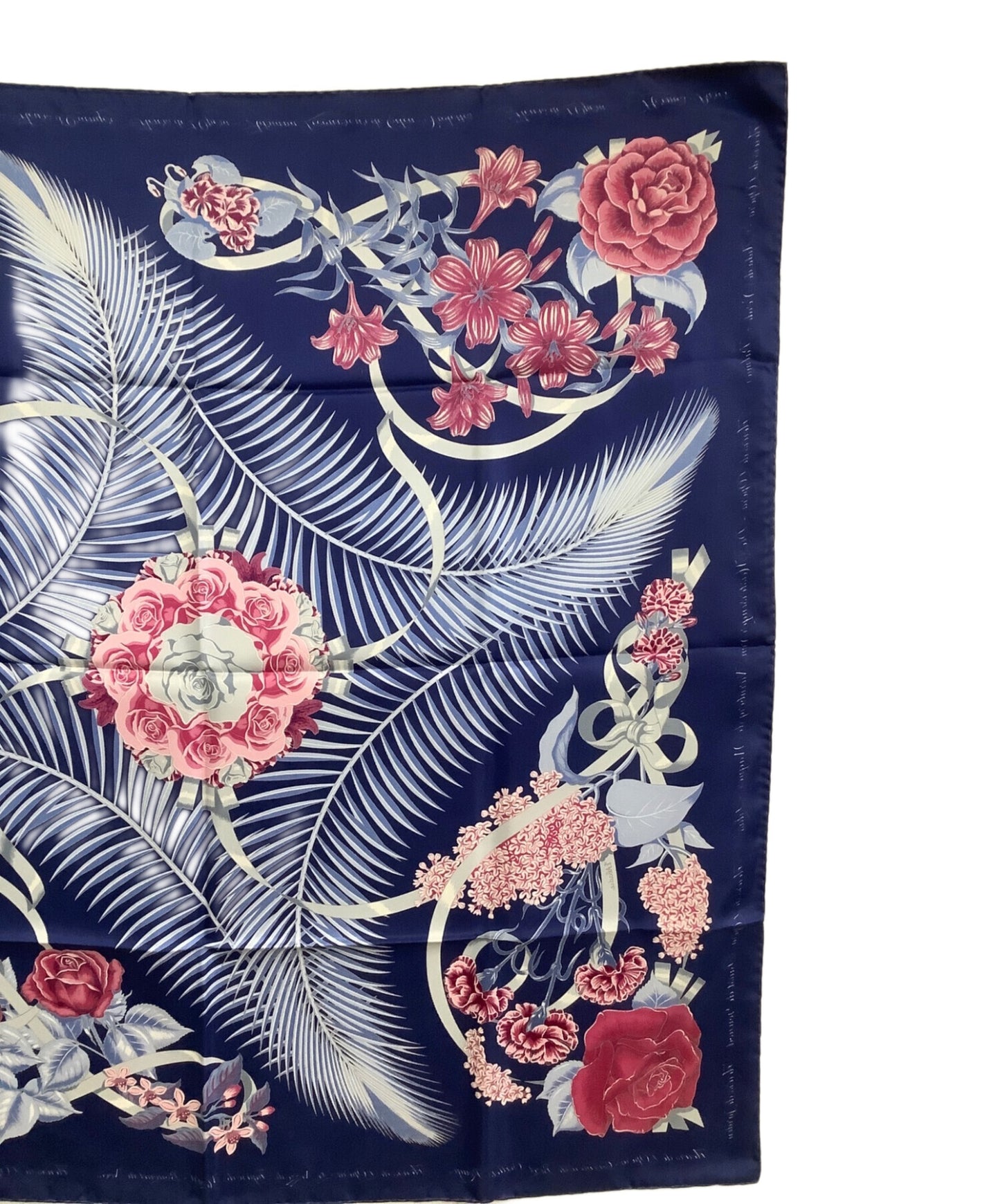 [Pre-owned] HERMES Silk scarf Carré 90 Fleurs de L'Opera