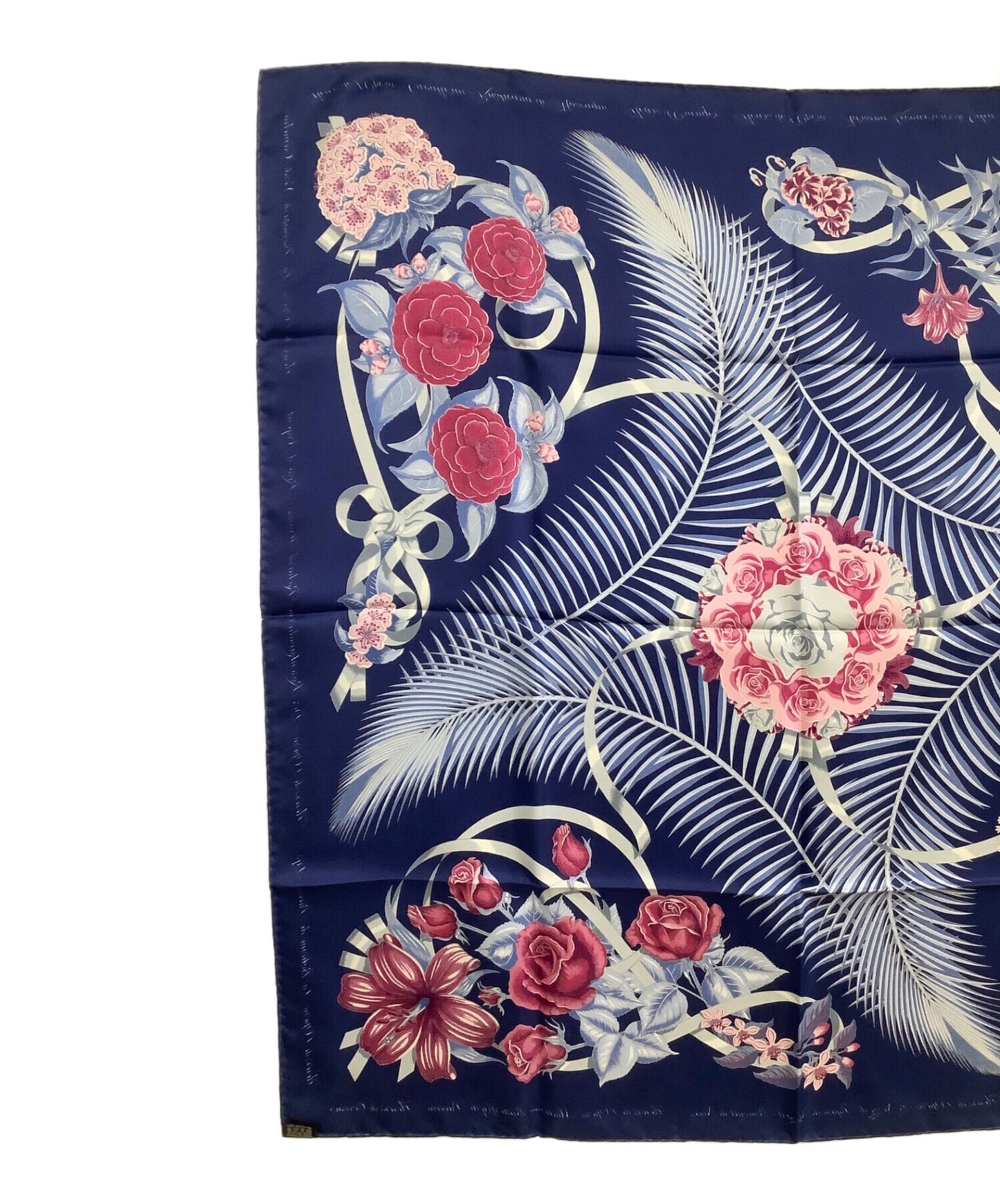 [Pre-owned] HERMES Silk scarf Carré 90 Fleurs de L'Opera