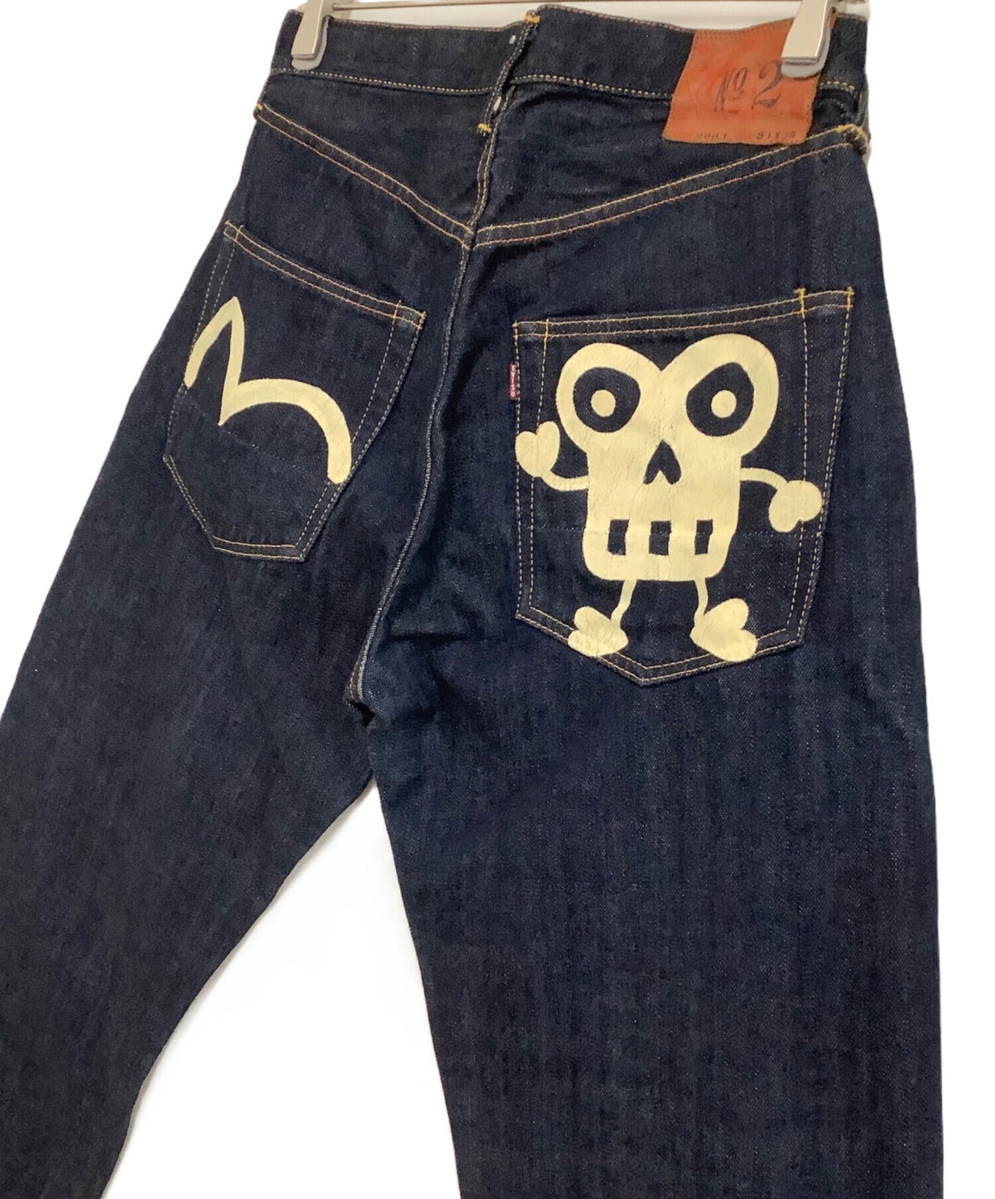 [Pre-owned] EVISU Denim Pants No.2 YAMANE Made in Japan Doctrine Seagull 2001