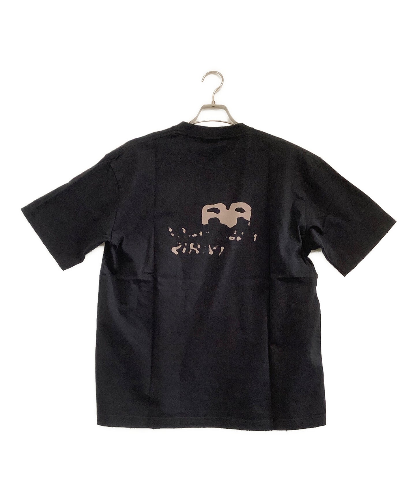 [Pre-owned] BALENCIAGA T-shirt Hand Drawn BB Icon Tee 612966 TNVN4