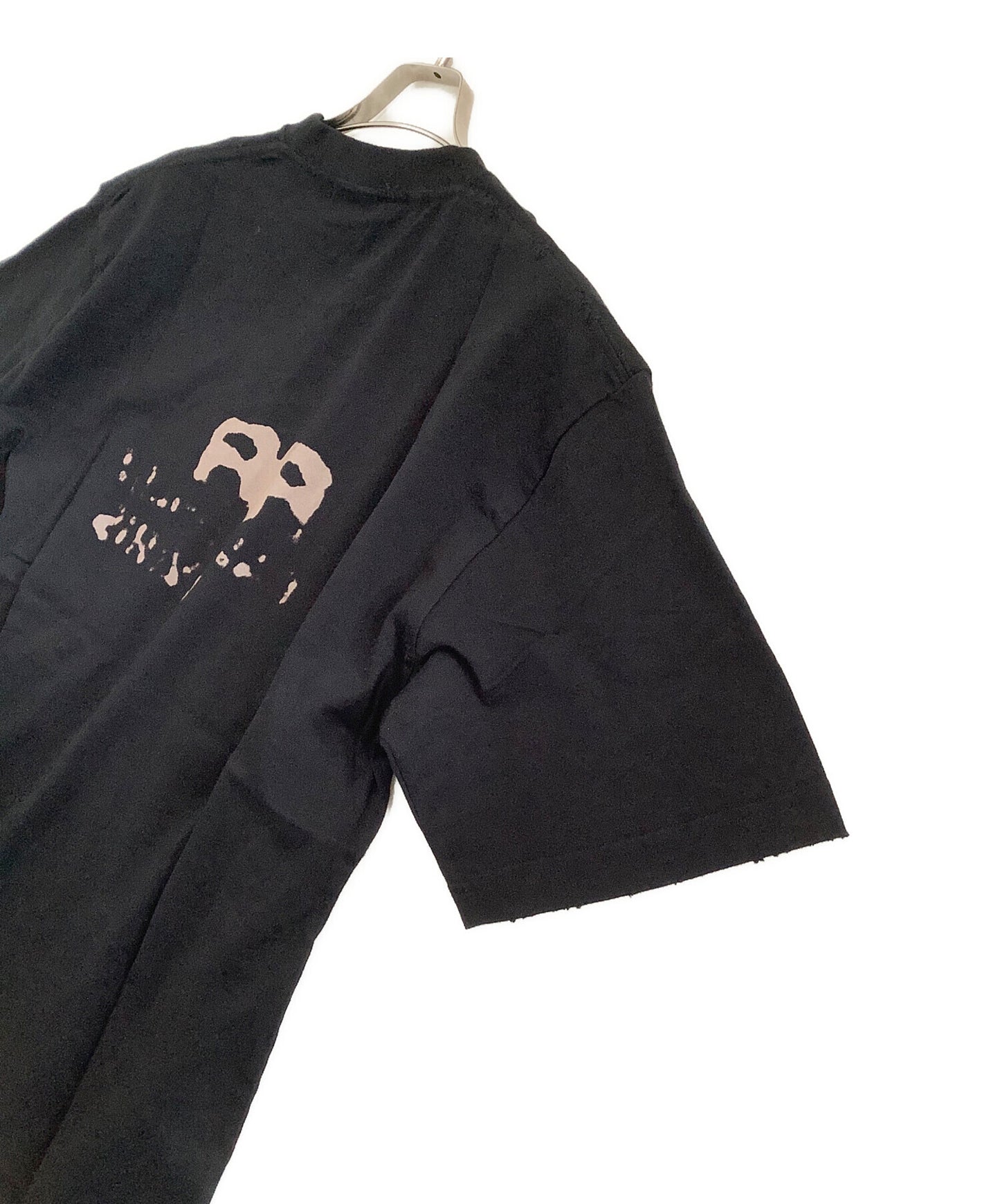 [Pre-owned] BALENCIAGA T-shirt Hand Drawn BB Icon Tee 612966 TNVN4