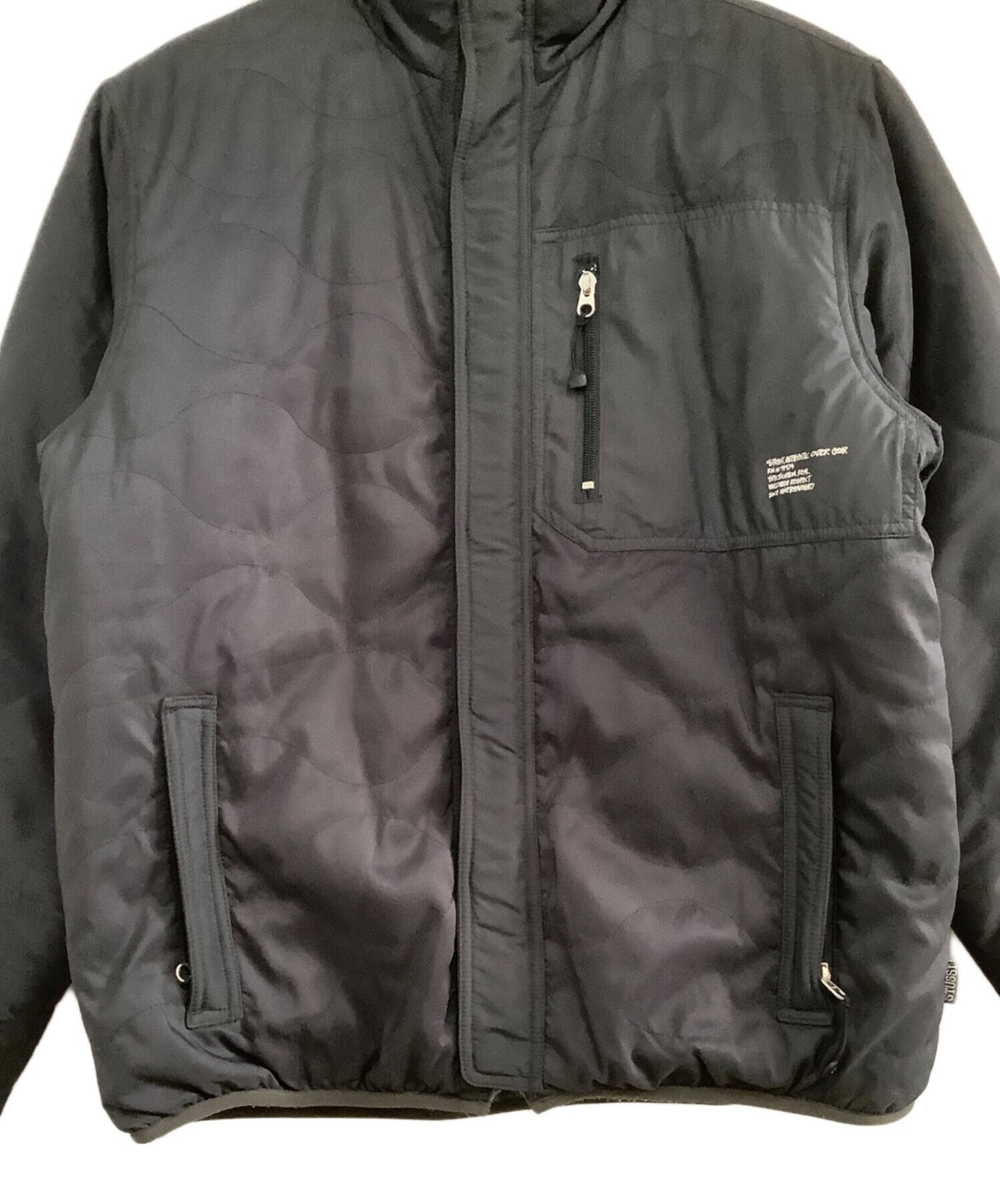 [Pre-owned] stussy Reversible Boa Jacket