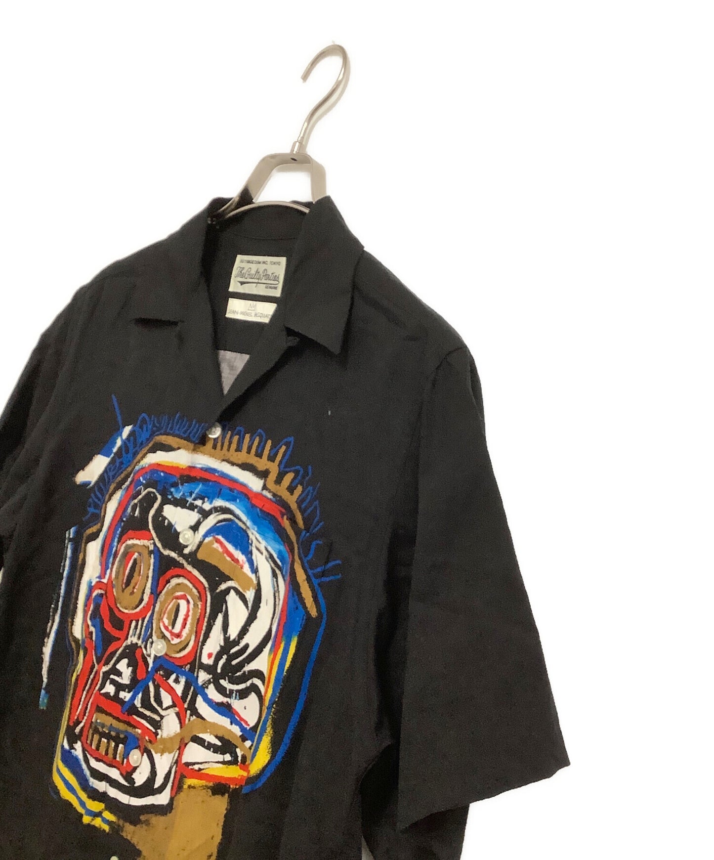 [Pre-owned] WACKO MARIA Open collar shirt THE GUILTY PARTIES, JEAN-MICHEL BSQUIAT