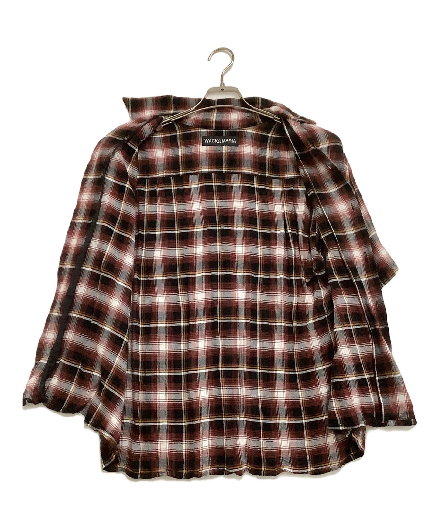 [Pre-owned] WACKO MARIA Short-sleeved shirt with ombre check