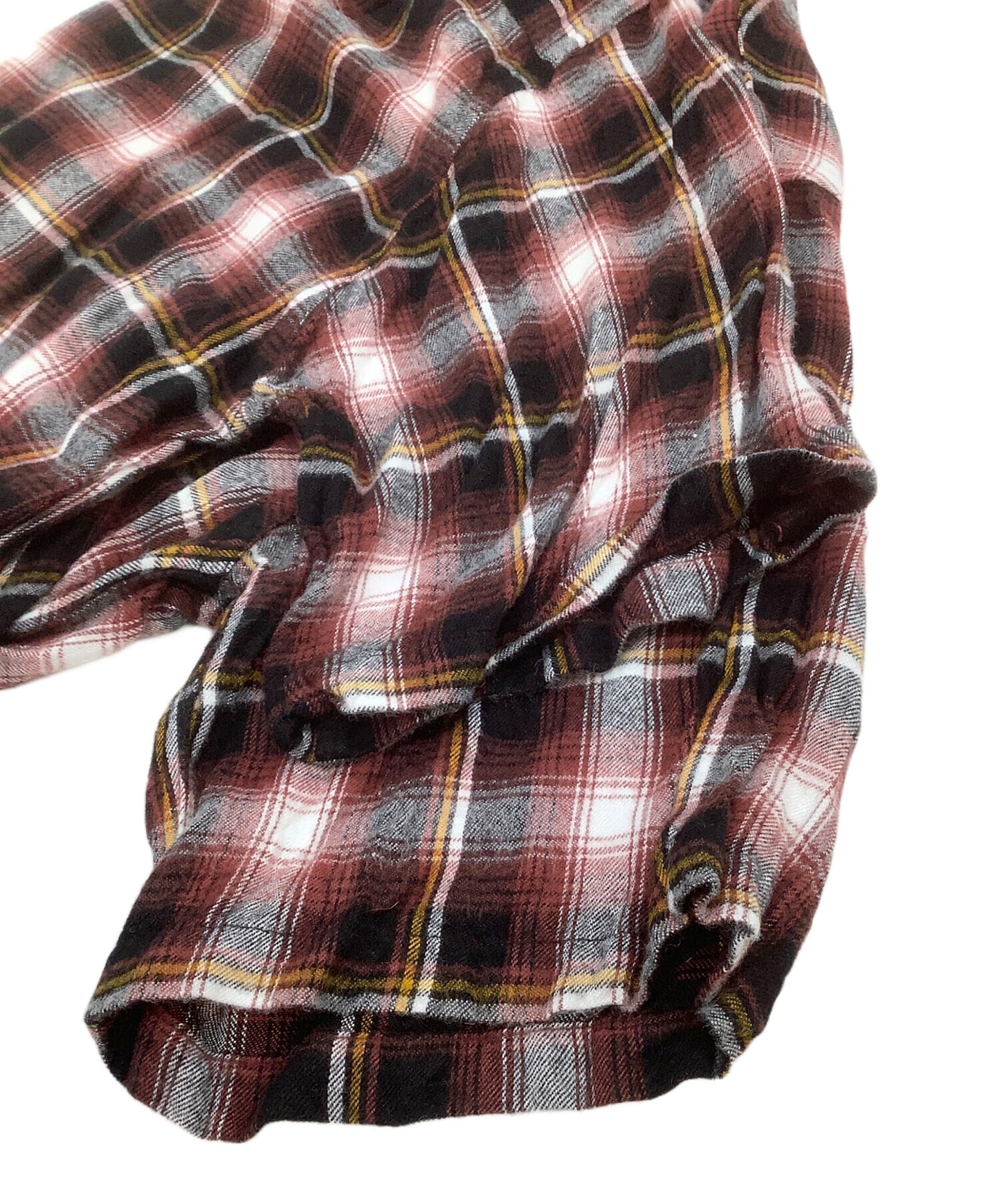 [Pre-owned] WACKO MARIA Short-sleeved shirt with ombre check