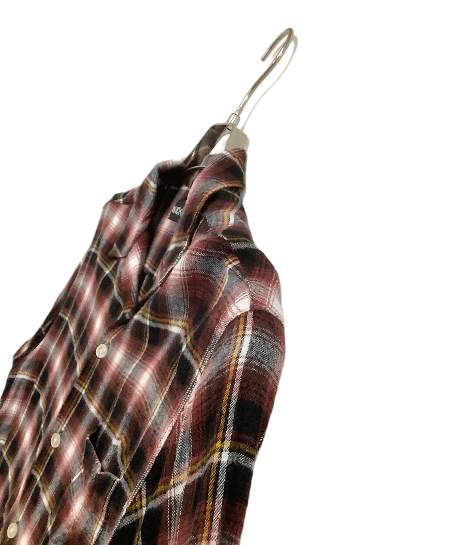 [Pre-owned] WACKO MARIA Short-sleeved shirt with ombre check