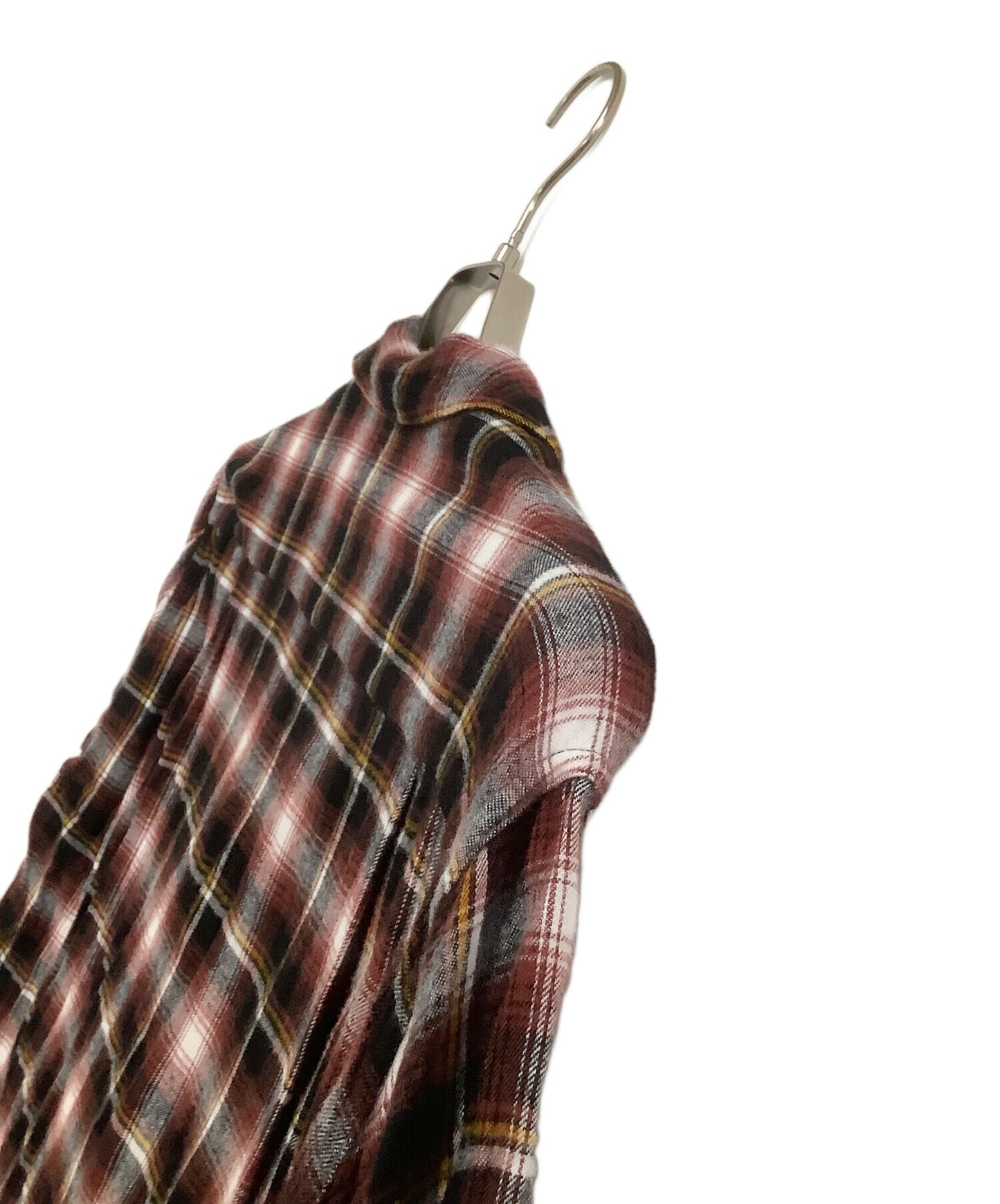[Pre-owned] WACKO MARIA Short-sleeved shirt with ombre check