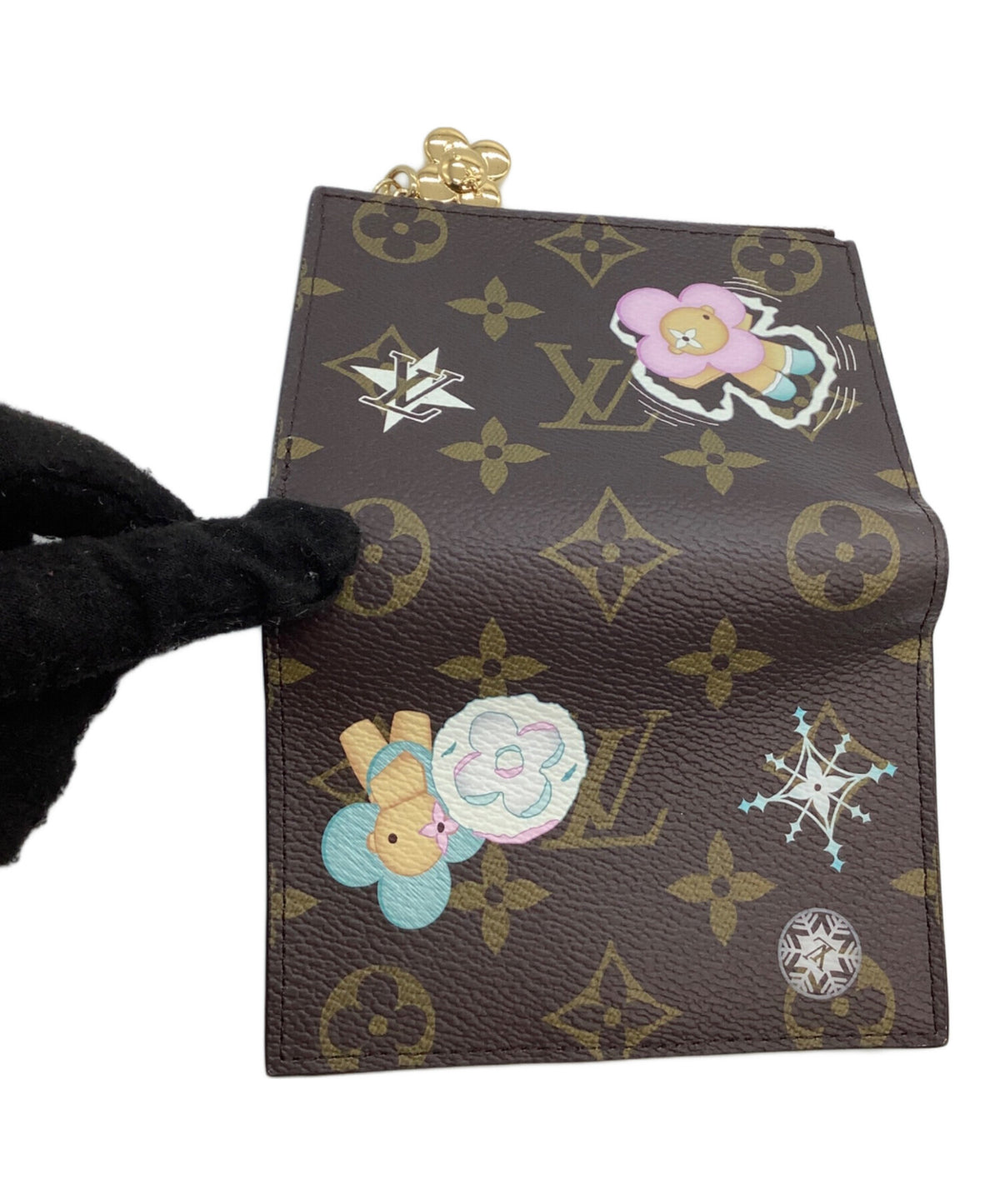 [Pre-owned] LOUIS VUITTON Wallet, Monogram, Portefeuille, Lisa M12487