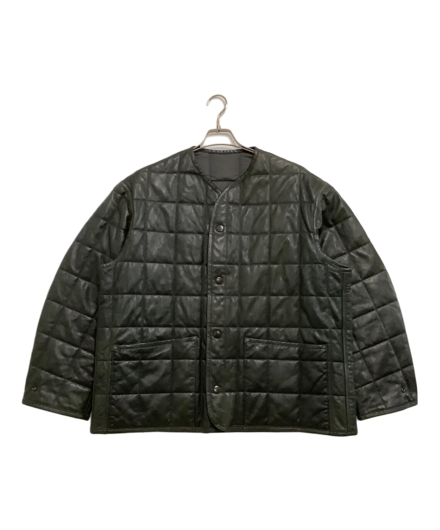 [Pre-owned] YOKE Jacket: REVERSIBLE QUILTED LEATHER LINER BLOUSON YK22AW0402B