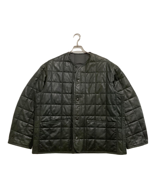 [Pre-owned] YOKE Jacket: REVERSIBLE QUILTED LEATHER LINER BLOUSON YK22AW0402B