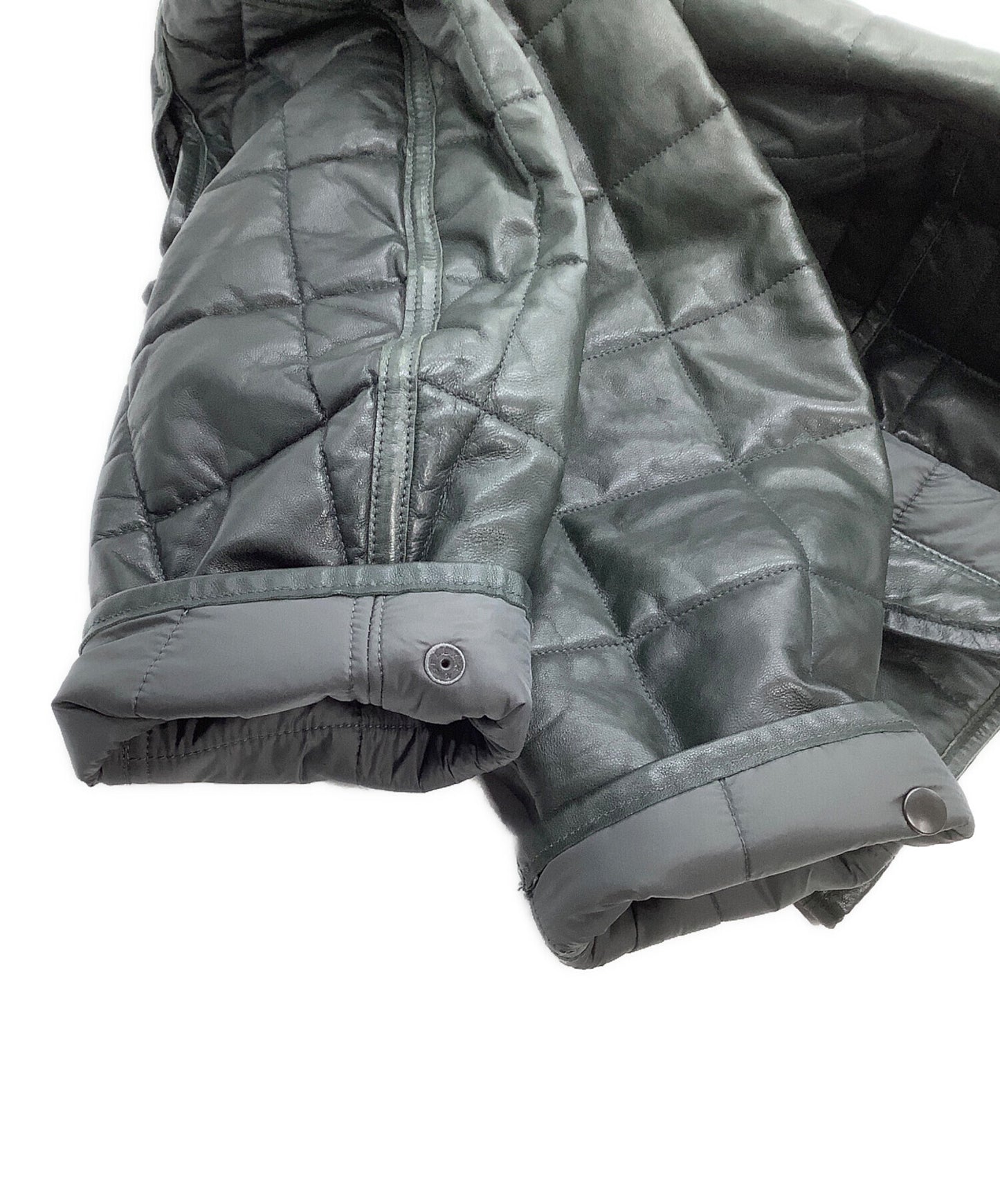 [Pre-owned] YOKE Jacket: REVERSIBLE QUILTED LEATHER LINER BLOUSON YK22AW0402B