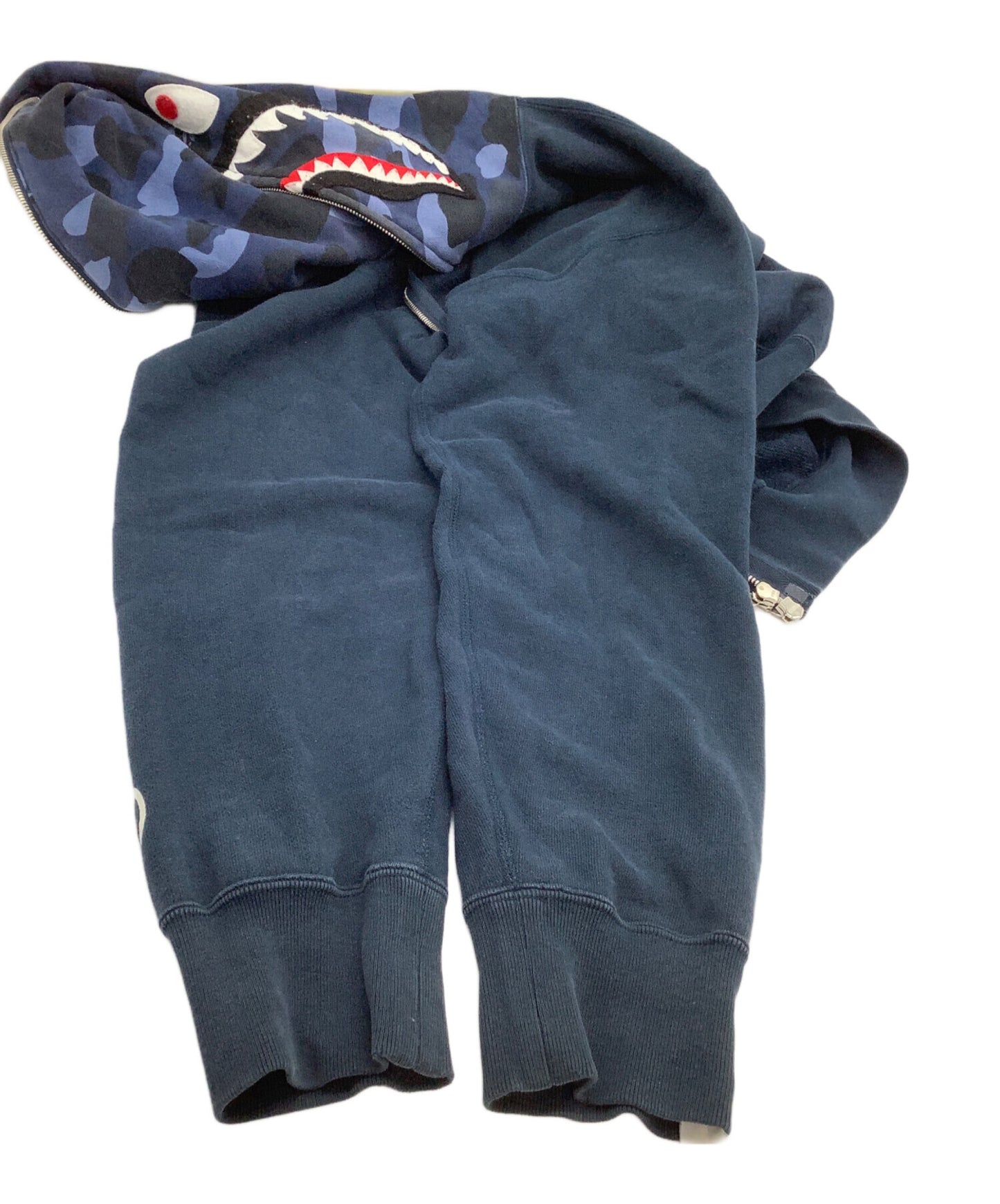 [Pre-owned] A BATHING APE Zip-Up Hoodie (Early Version, Franken Tag)