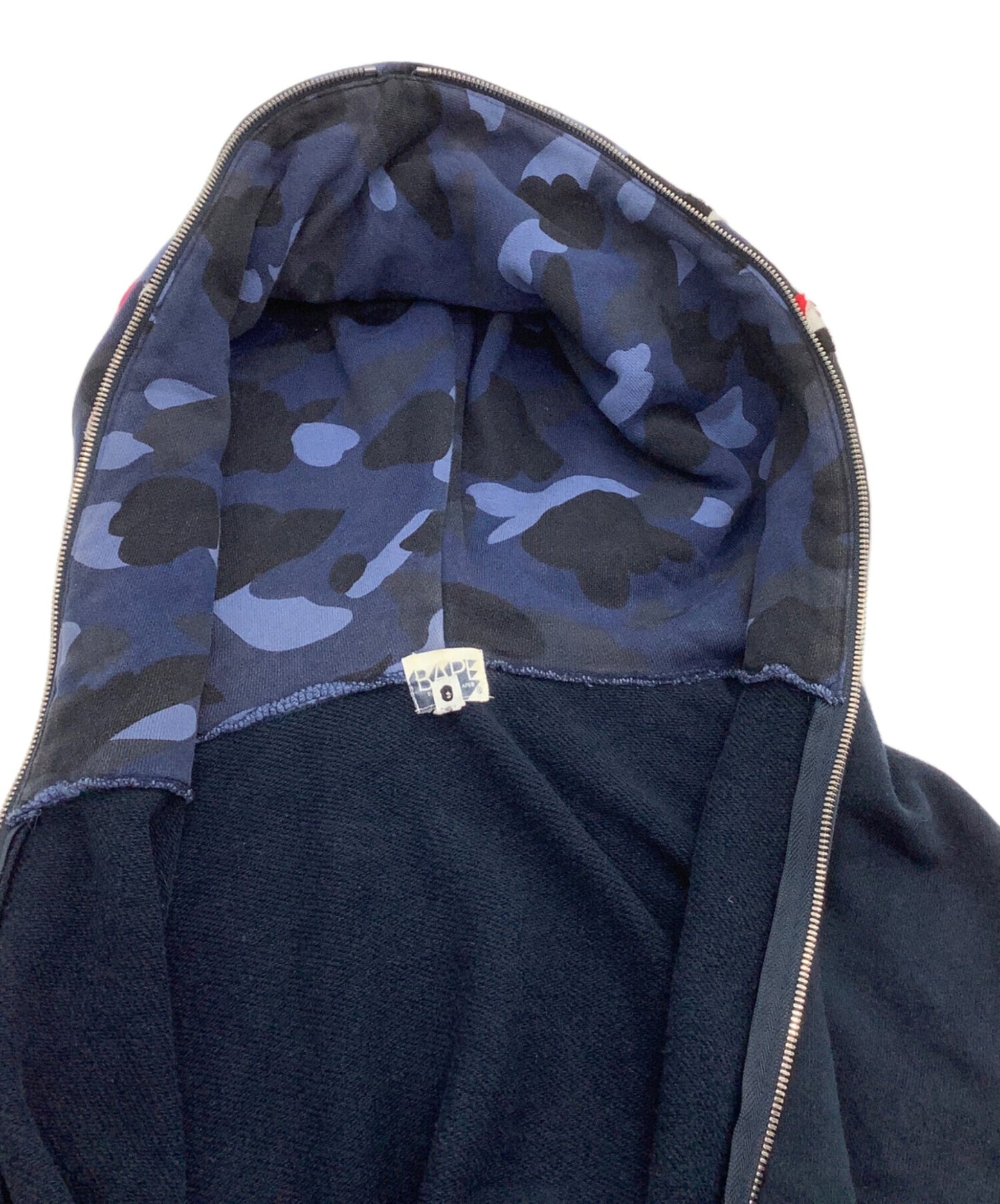 [Pre-owned] A BATHING APE Zip-Up Hoodie (Early Version, Franken Tag)