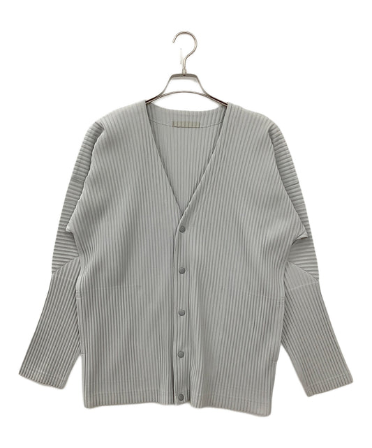 [Pre-owned] HOMME PLISSE ISSEY MIYAKE Pleated V-Neck Cardigan