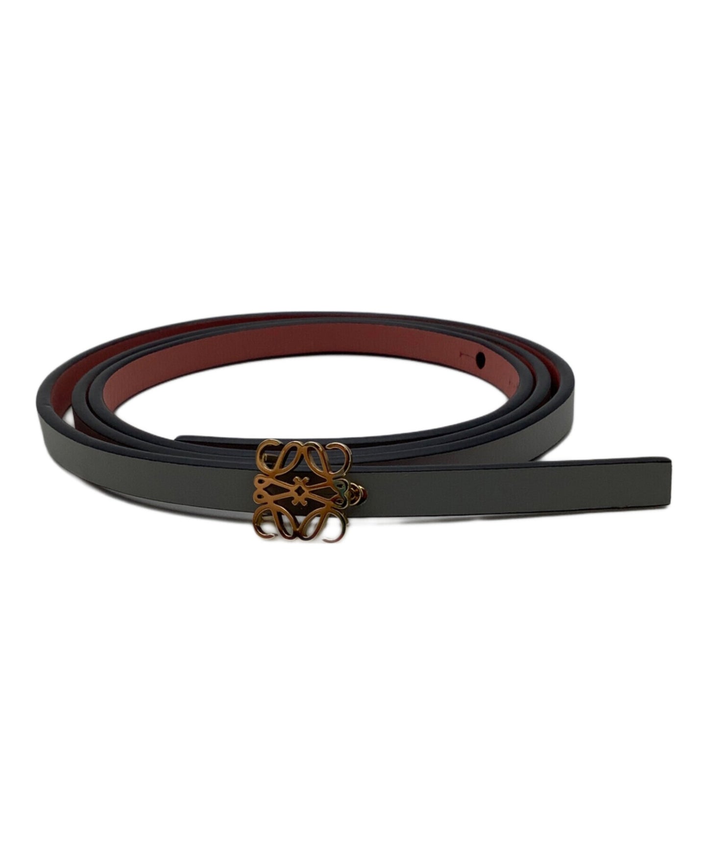 [Pre-owned] LOEWE leather belt E619244X19