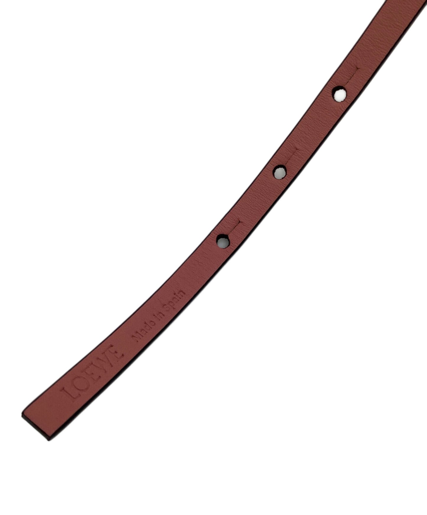 [Pre-owned] LOEWE leather belt E619244X19