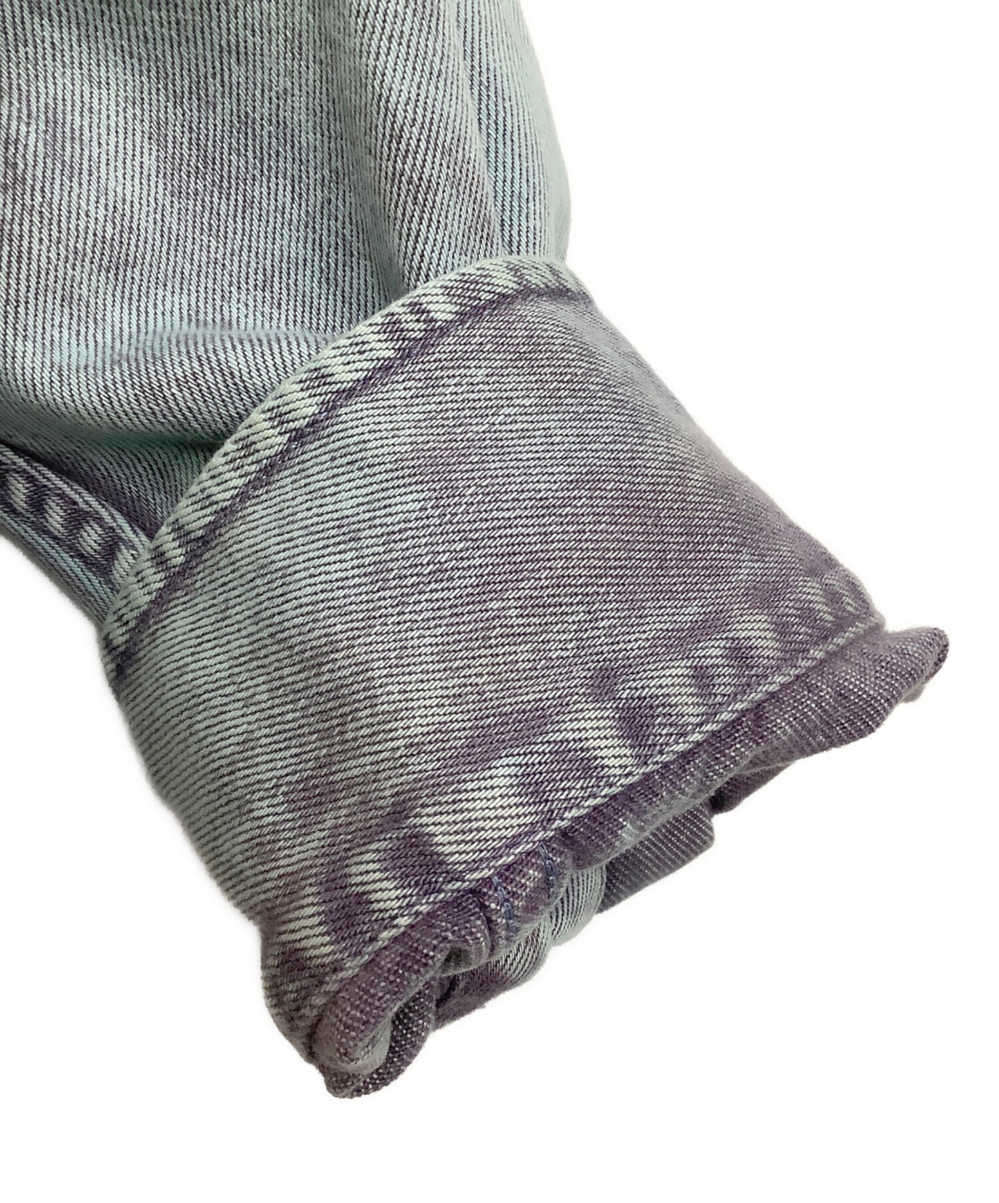 [Pre-owned] A BATHING APE ACID WASH WORK SHIRT