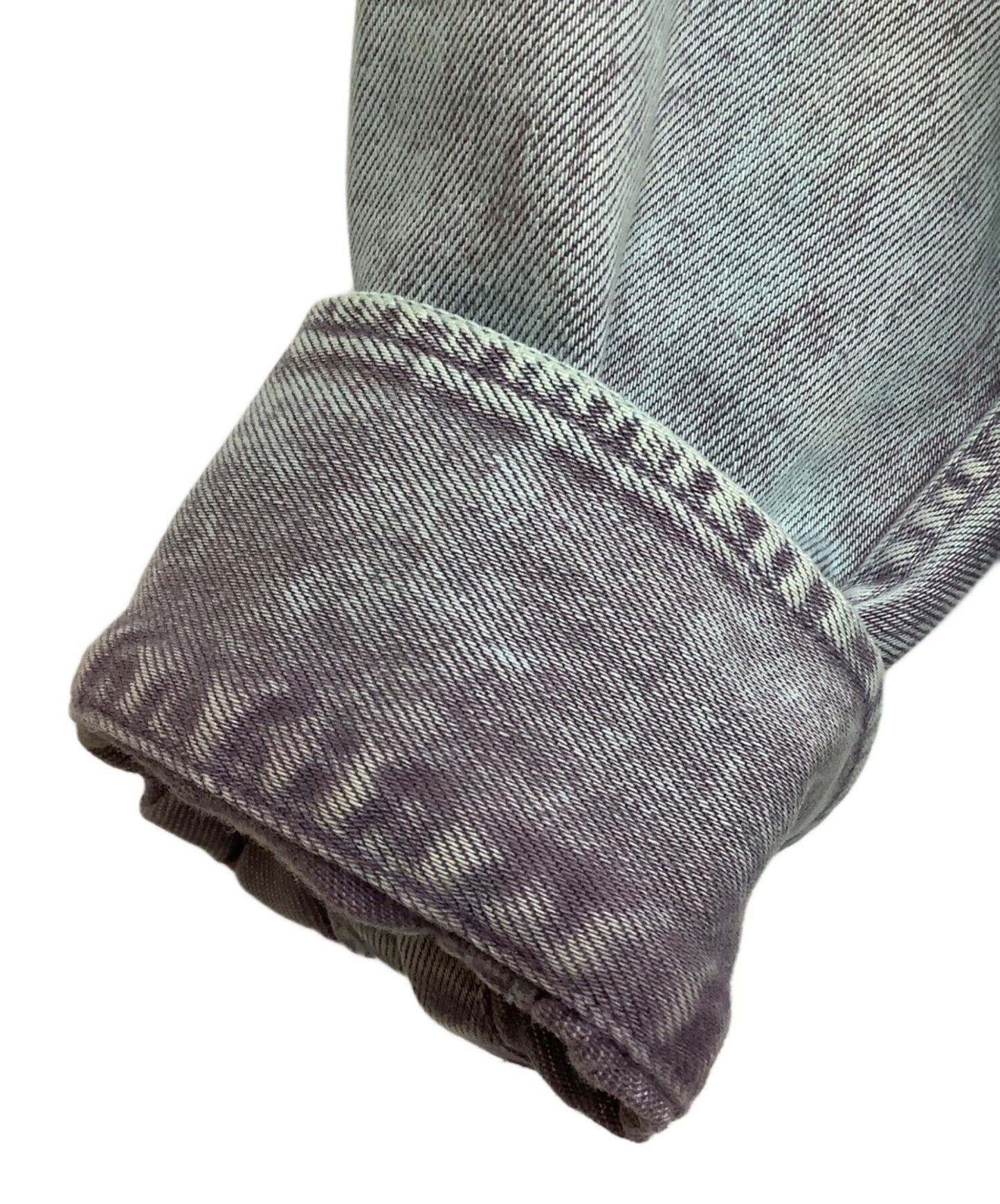 [Pre-owned] A BATHING APE ACID WASH WORK SHIRT