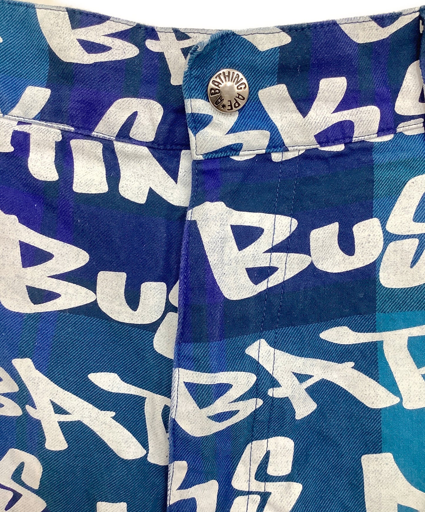 [Pre-owned] A BATHING APE straight pants