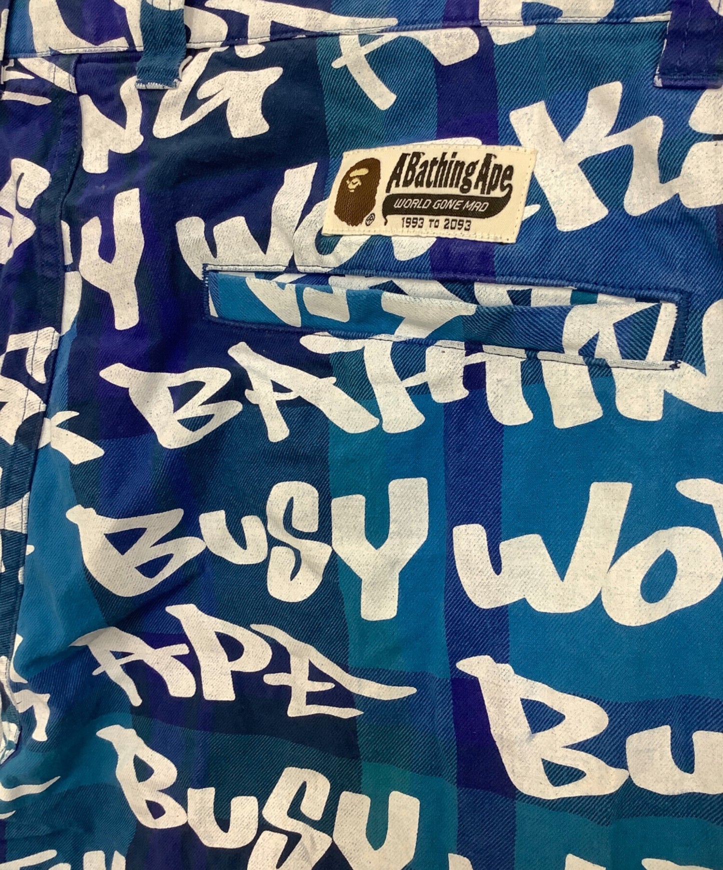 [Pre-owned] A BATHING APE straight pants