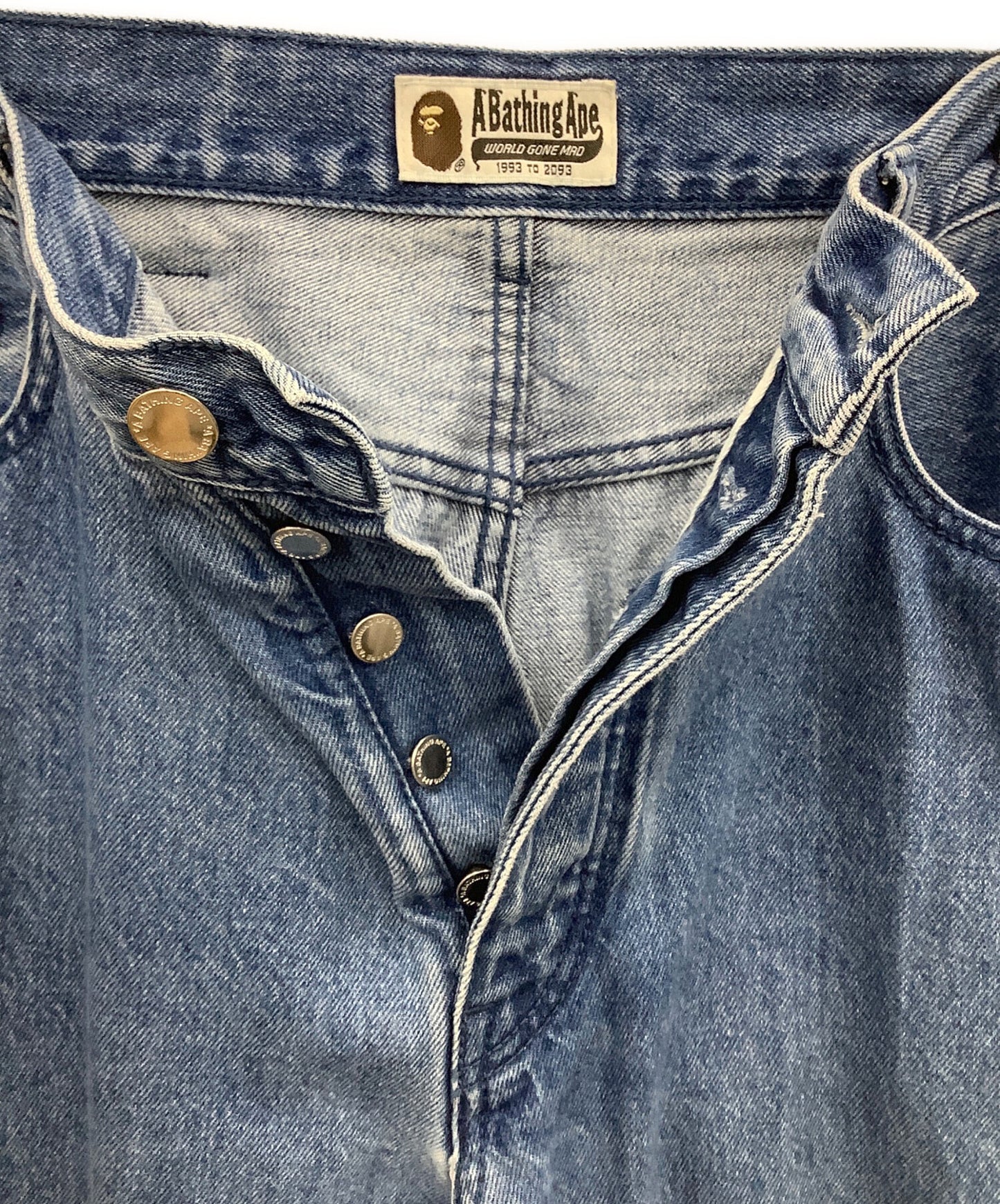 [Pre-owned] A BATHING APE denim pants 001DPJ801053I