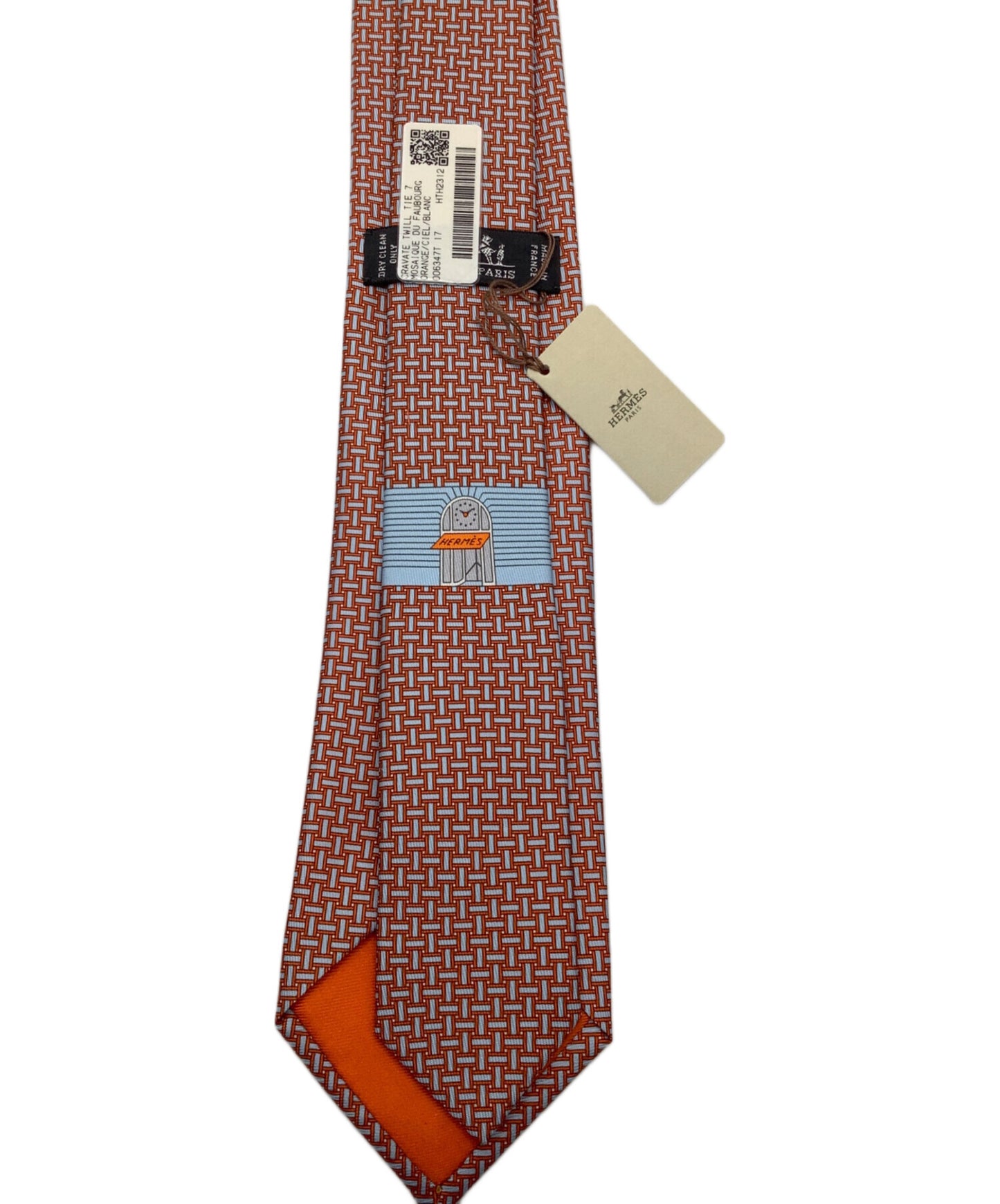 [Pre-owned] HERMES tie 6347