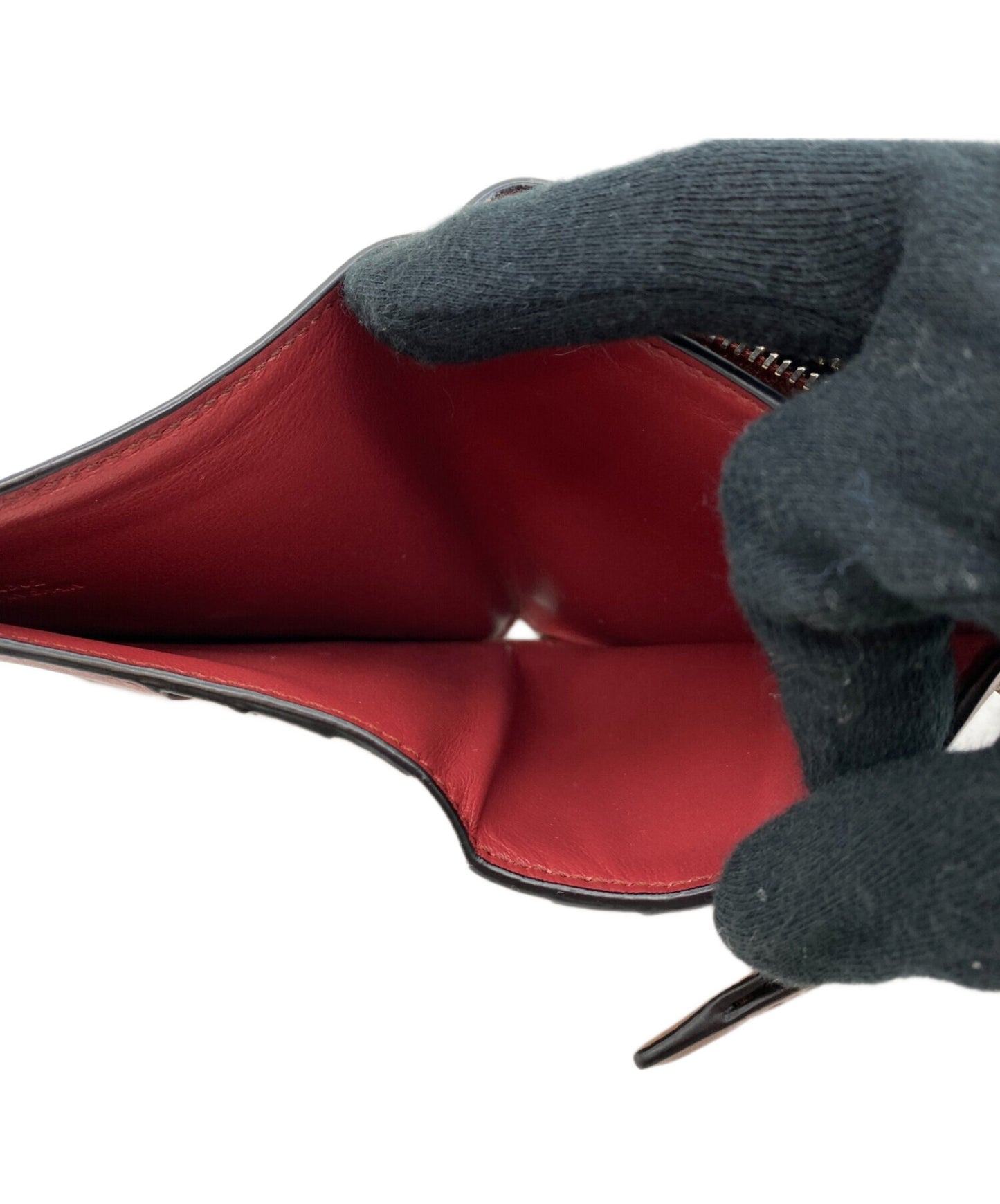 [Pre-owned] LOEWE Compact Zip Wallet