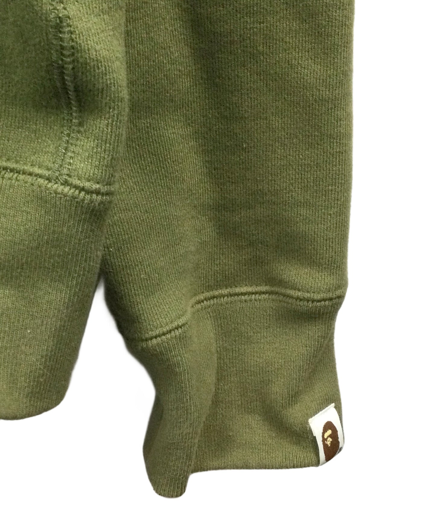 [Pre-owned] A BATHING APE military shark full zip hoodie 001zpe801009x