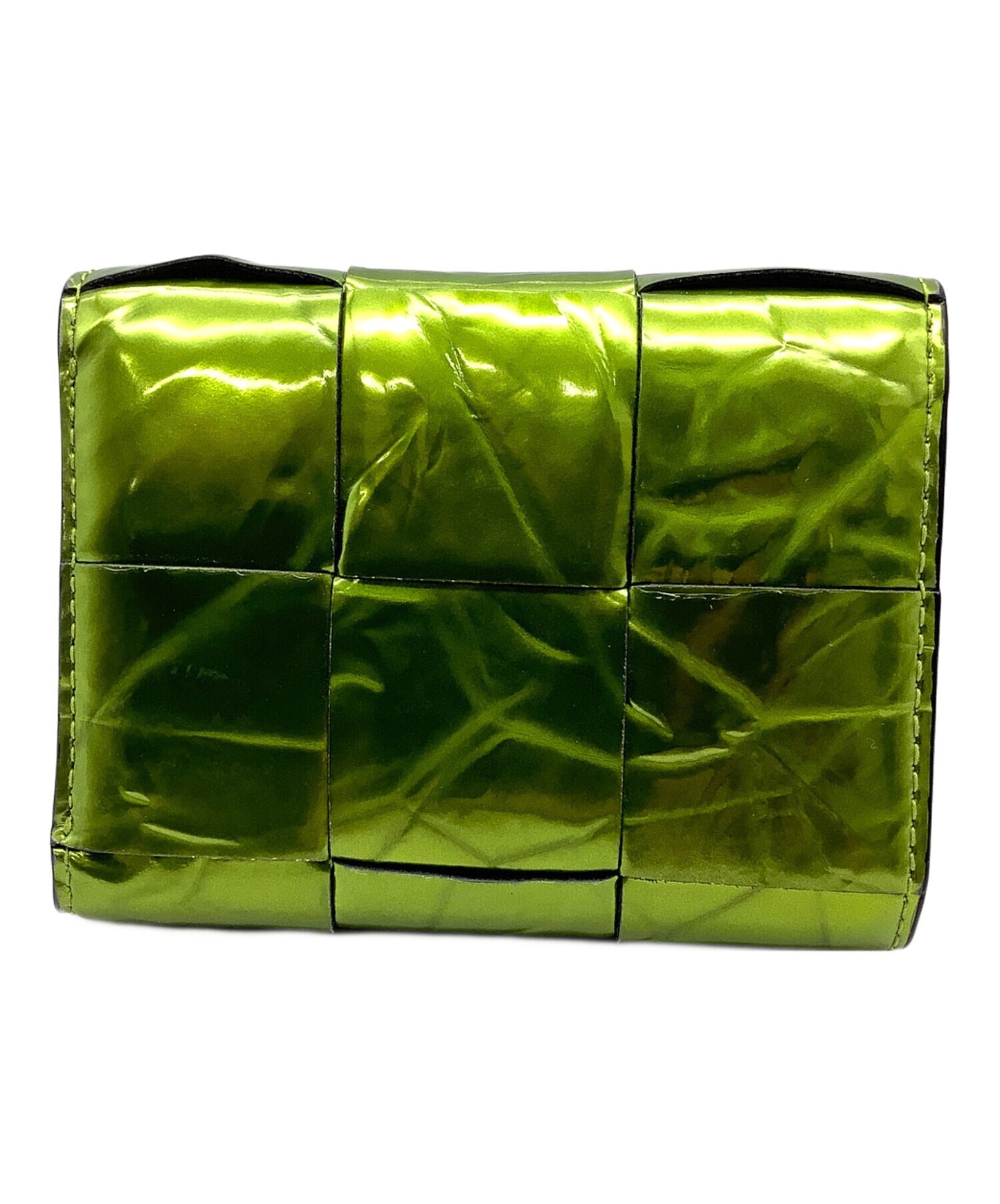 [Pre-owned] BOTTEGA VENETA Tri-fold wallet Maxi Intrecciato 651372