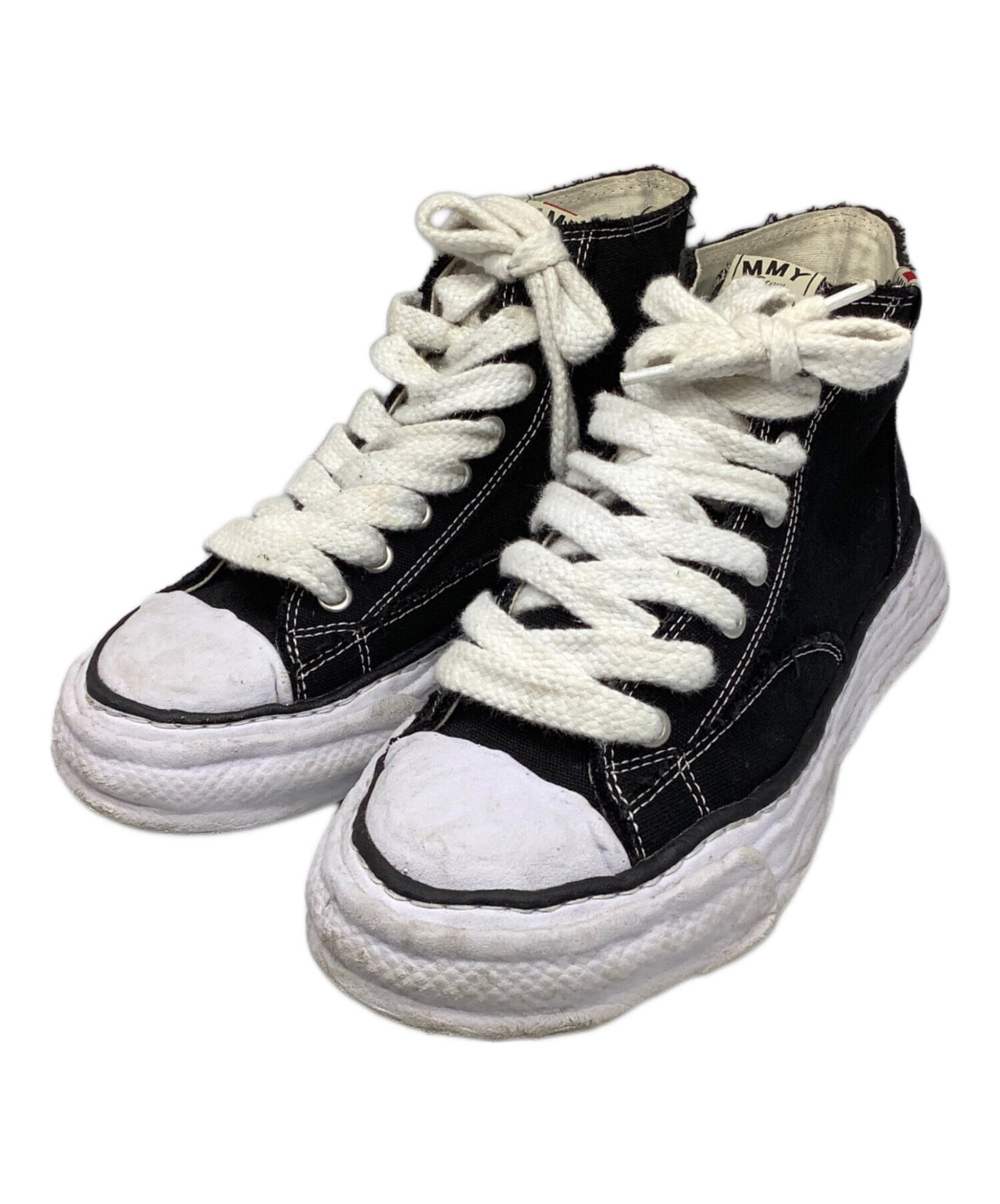 [Pre-owned] Maison MIHARA YASUHIRO "PETERSON23" OG Sole Canvas High-top Sneaker A11FW701