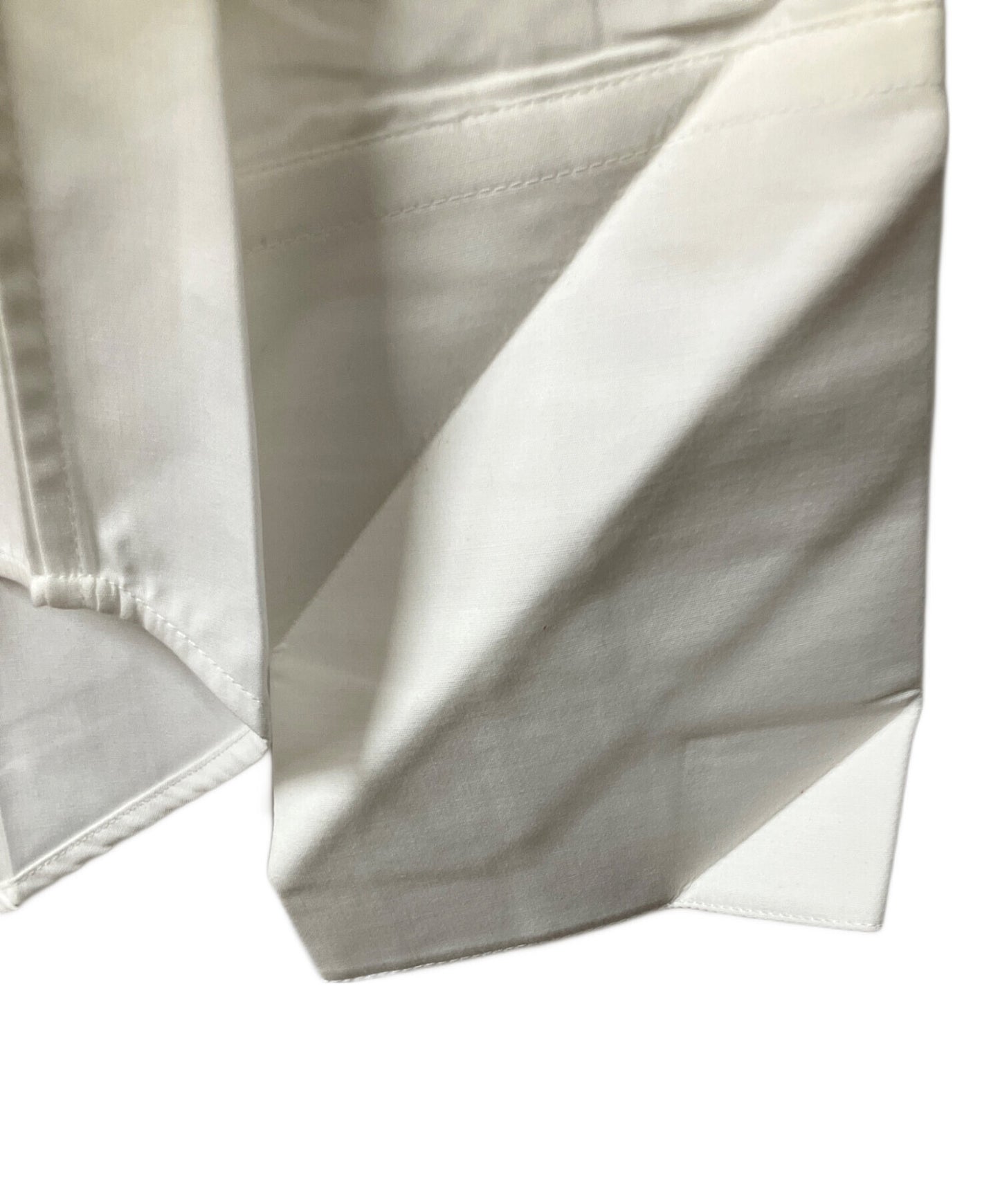 [Pre-owned] BALENCIAGA Logo Embroidery Pleated Shirt 622272