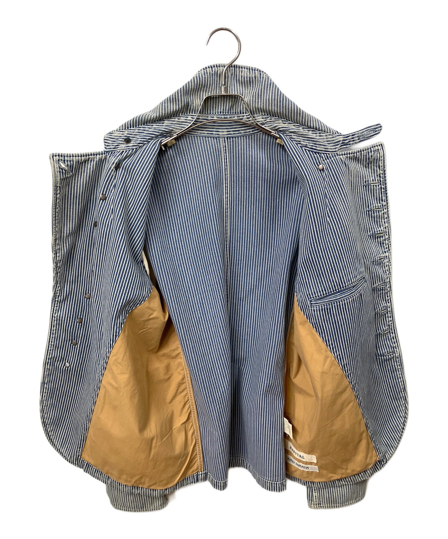 [Pre-owned] KAPITAL Vintage Finish Hickory Jacket