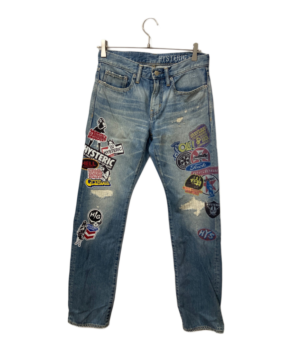 [Pre-owned] Hysteric Glamour Denim Pants 02223AP17