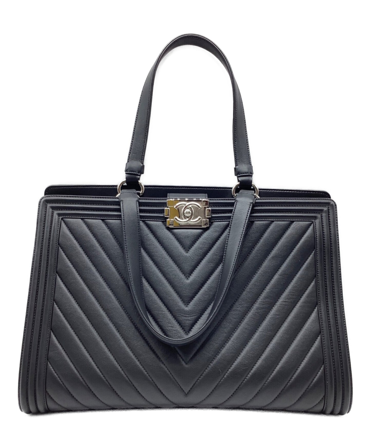 [Pre-owned] CHANEL V Stitch Tote Bag