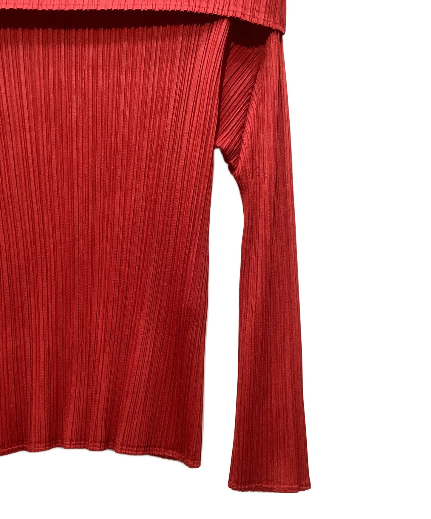 [Pre-owned] PLEATS PLEASE High Neck Pleated Cut and Sewn PP33-JK224