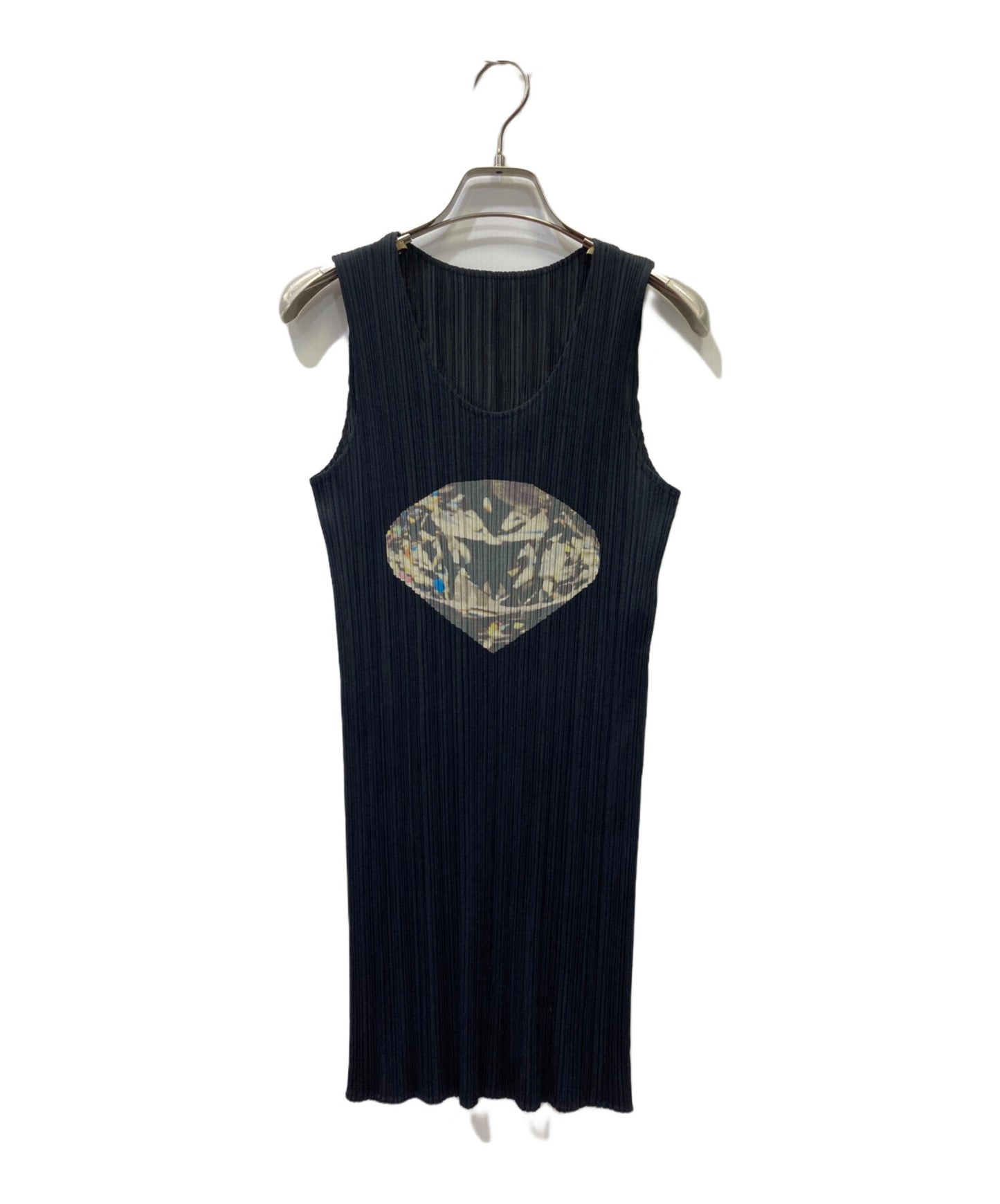 [Pre-owned] PLEATS PLEASE Sleeveless pleated cut and sewn PP74-JH919