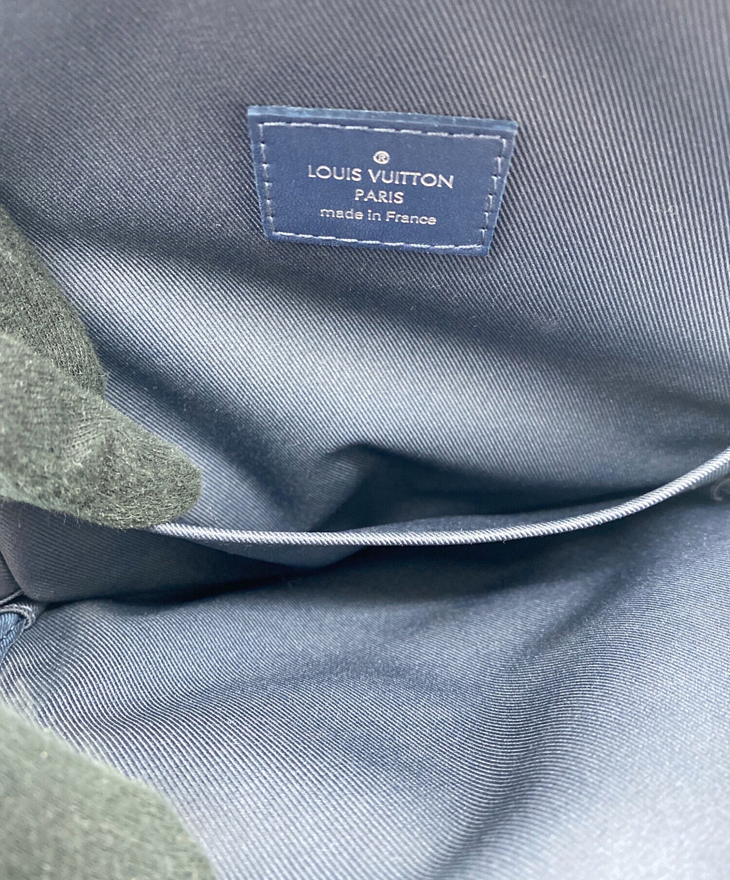 [Pre-owned] LOUIS VUITTON Avenue Sling Bag Damier Anfini N40439