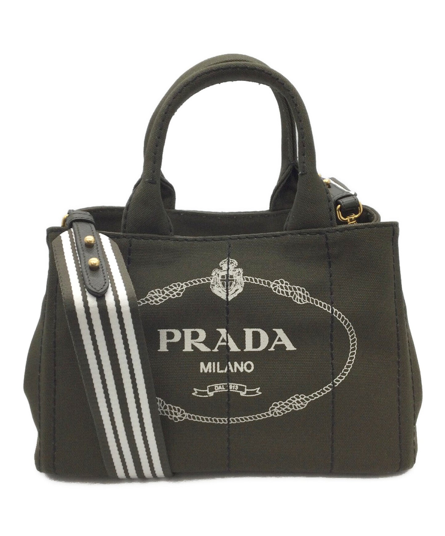 [Pre-owned] PRADA 2WAY Bag Canapa Shoulder 1BG439
