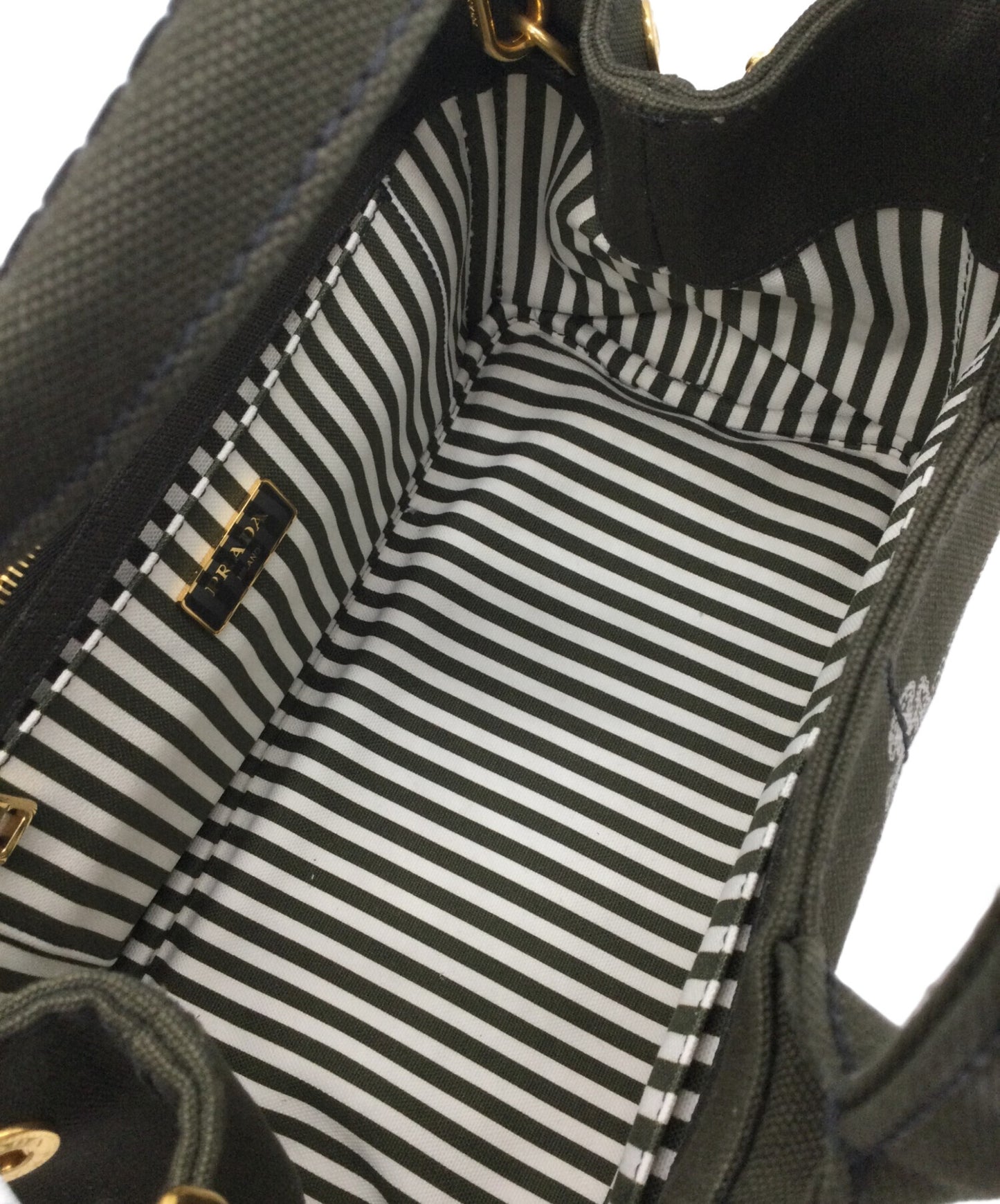 [Pre-owned] PRADA 2WAY Bag Canapa Shoulder 1BG439