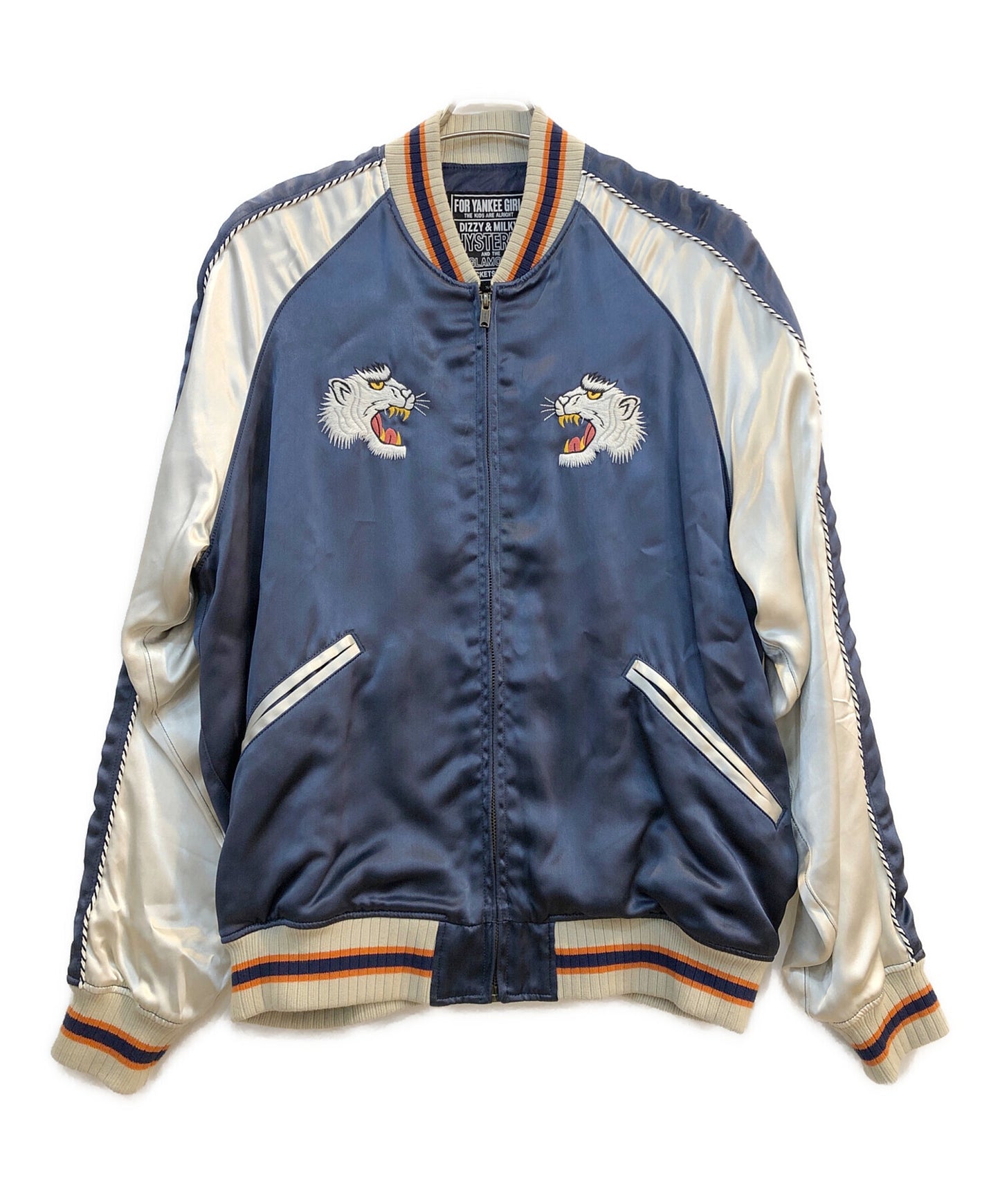 [Pre-owned] Hysteric Glamour embroidered Souvenir Jacket 02251AB03