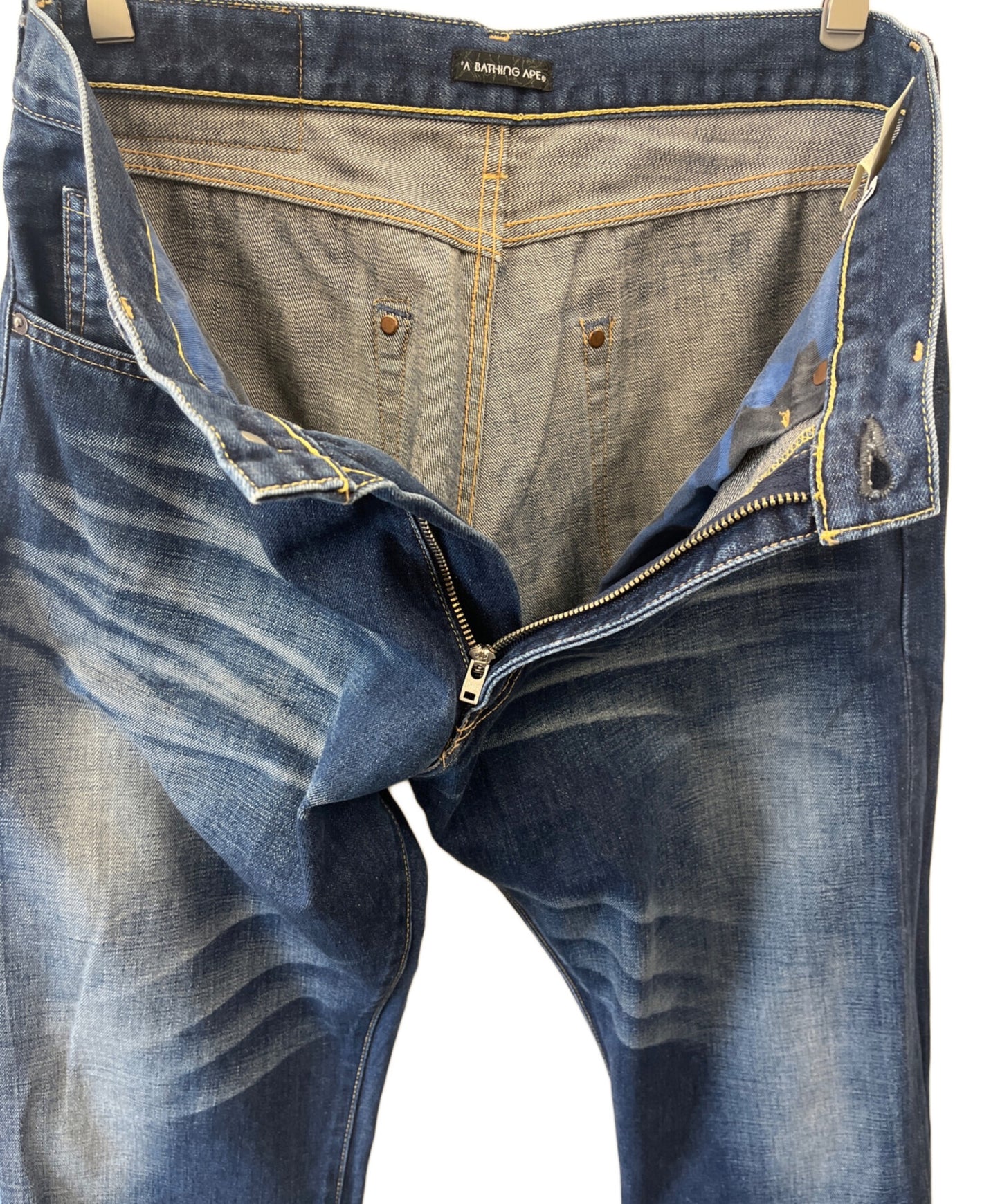 [Pre-owned] A BATHING APE denim pants