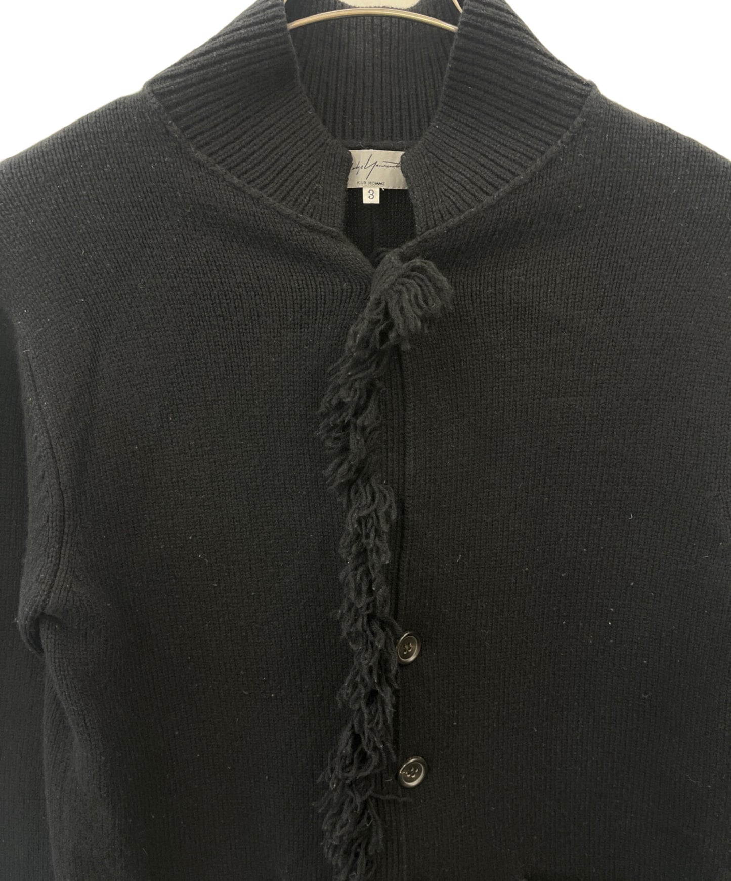 [Pre-owned] YOHJI YAMAMOTO fringe cardigan HE-K68-174